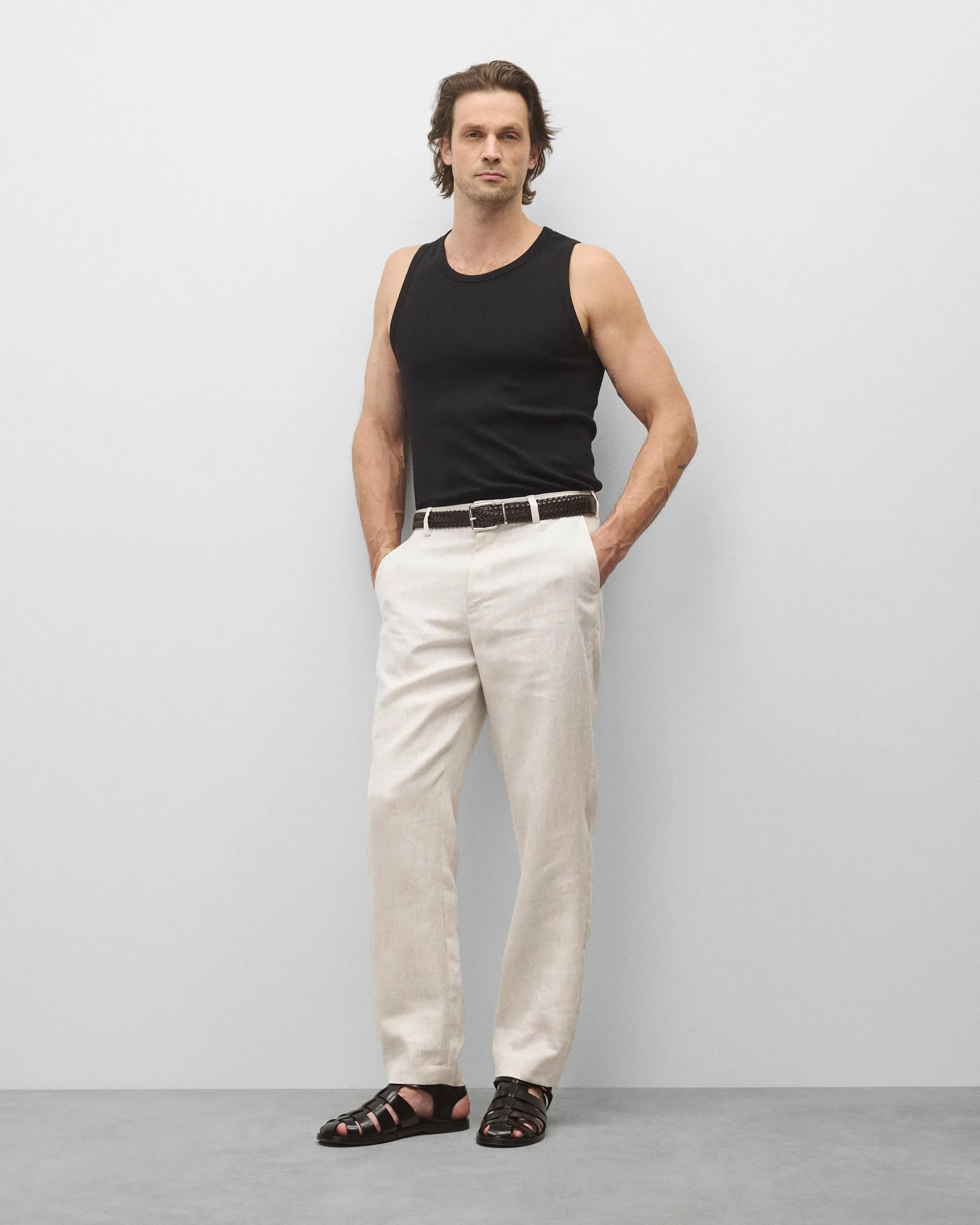 Cotton Rib Slim Tank Top sold by Reigning Champ product image thumbnail 3