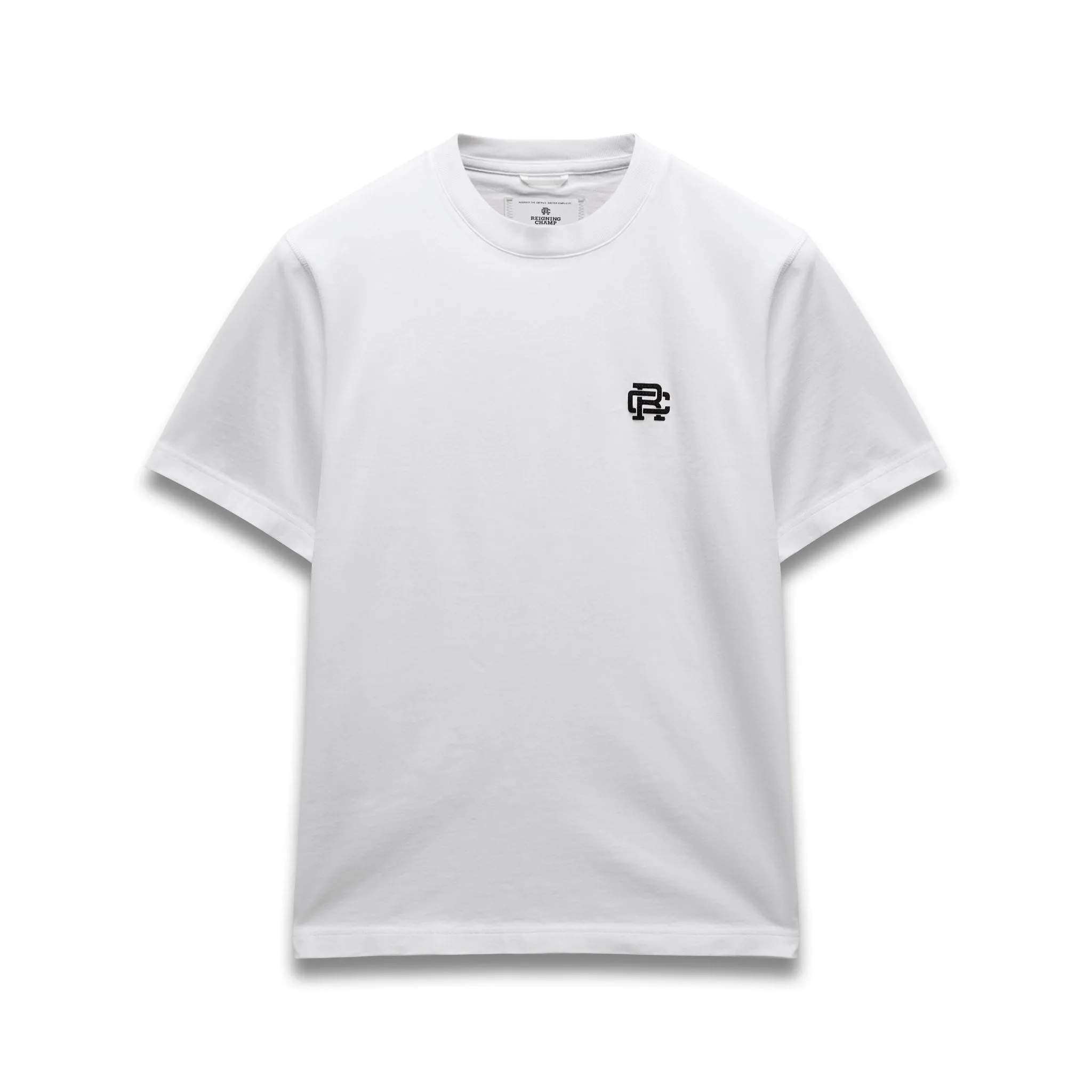 Midweight Jersey Felt Monogram OG T-Shirt sold by Reigning Champ