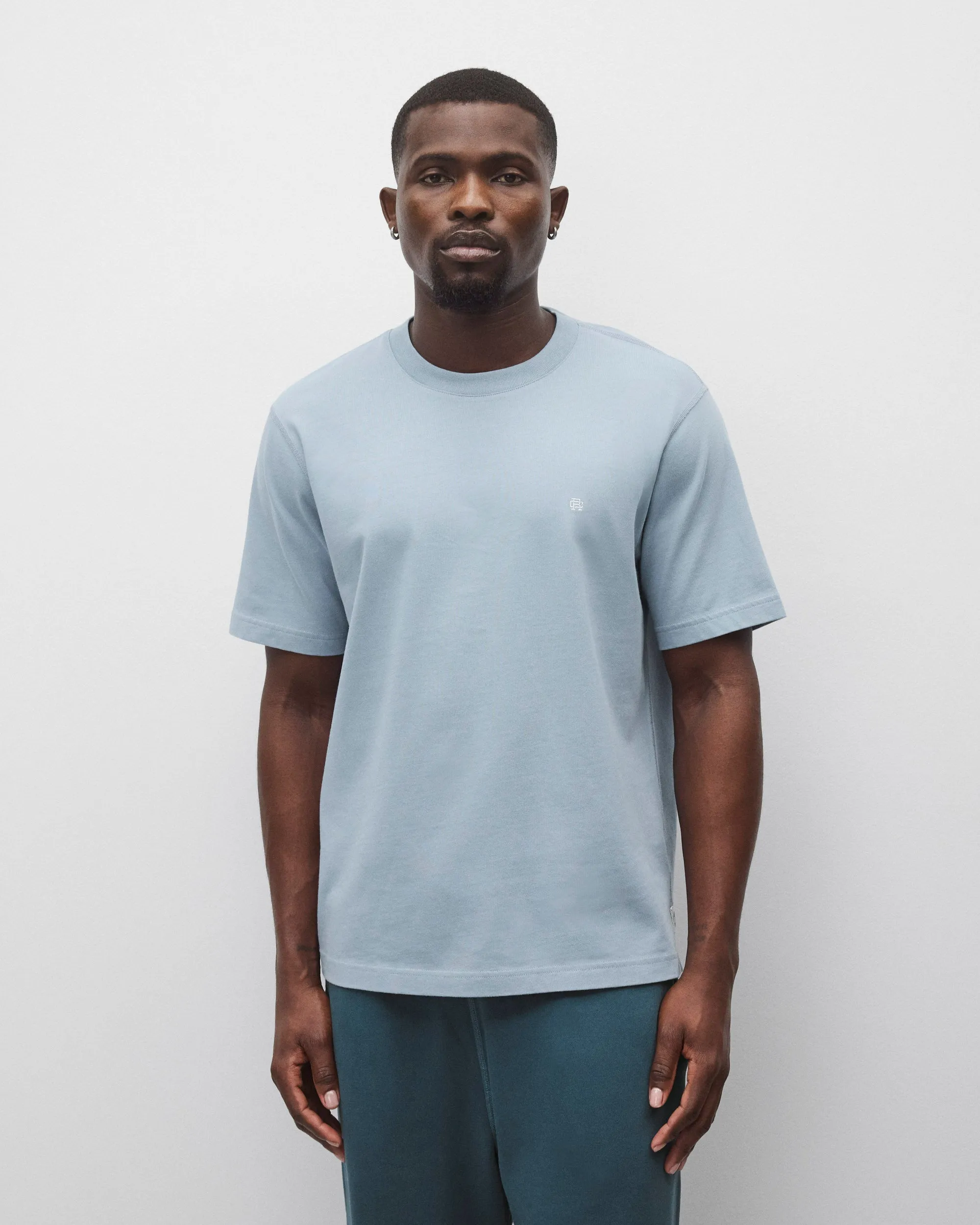 Midweight Jersey Monogram OG T-Shirt sold by Reigning Champ product image thumbnail 2