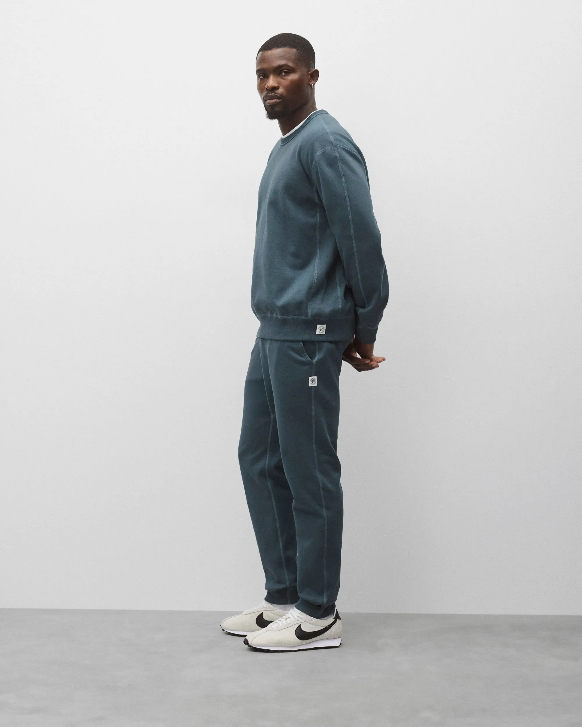 Midweight Terry Slim Sweatpant sold by Reigning Champ product image thumbnail 4