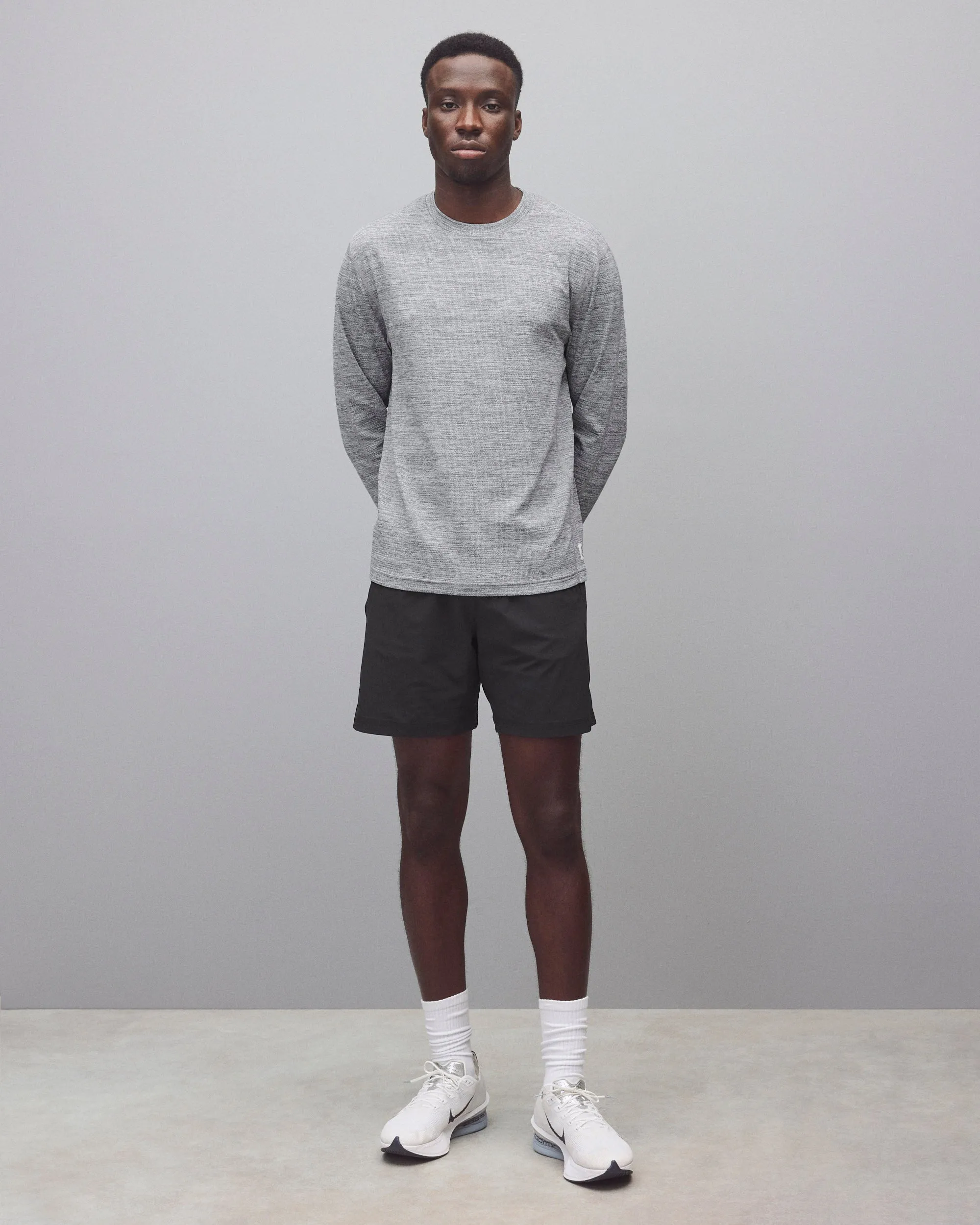 Solotex Mesh Tiebreak Standard Long Sleeve sold by Reigning Champ product image thumbnail 3