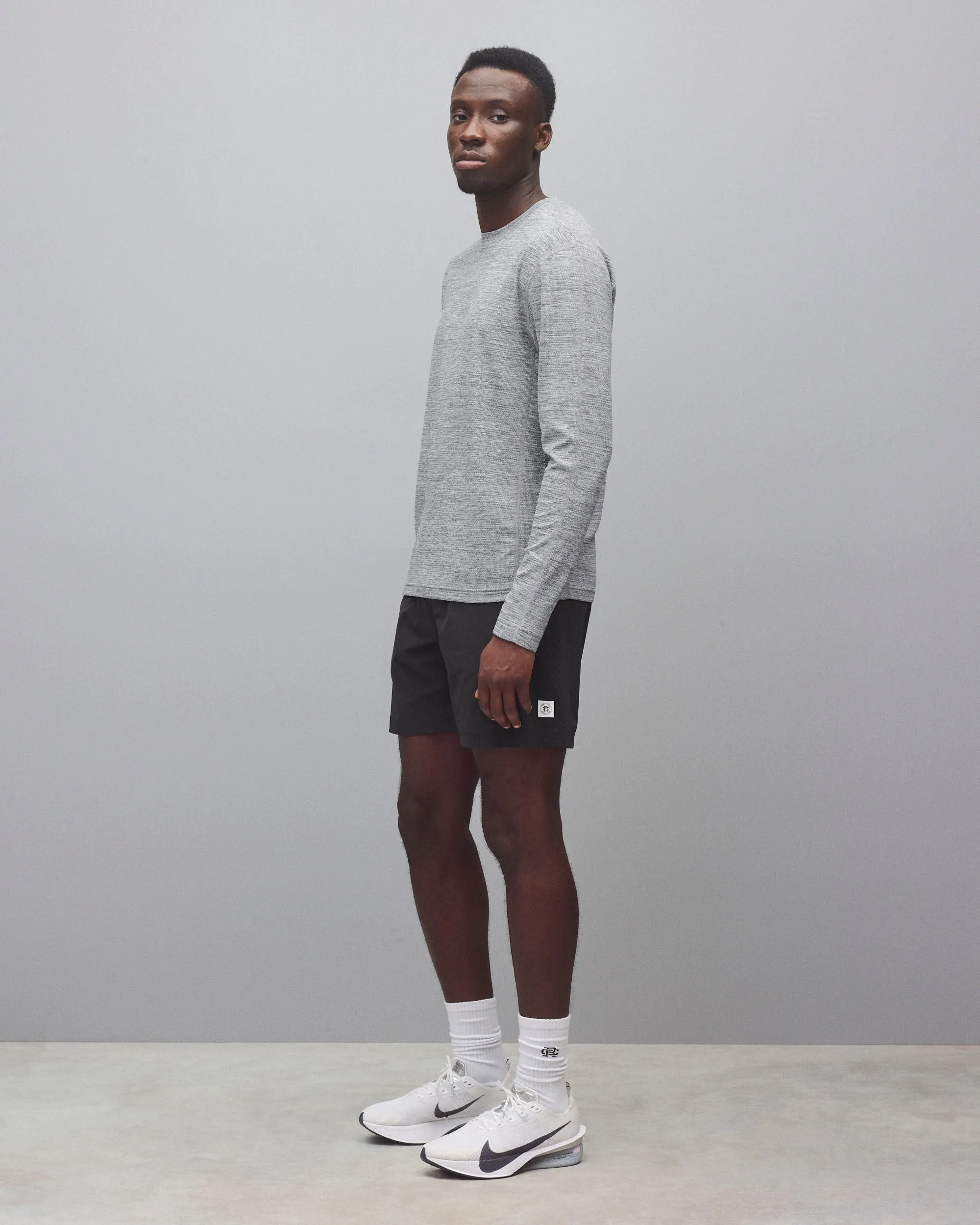 Solotex Mesh Tiebreak Standard Long Sleeve sold by Reigning Champ product image thumbnail 4