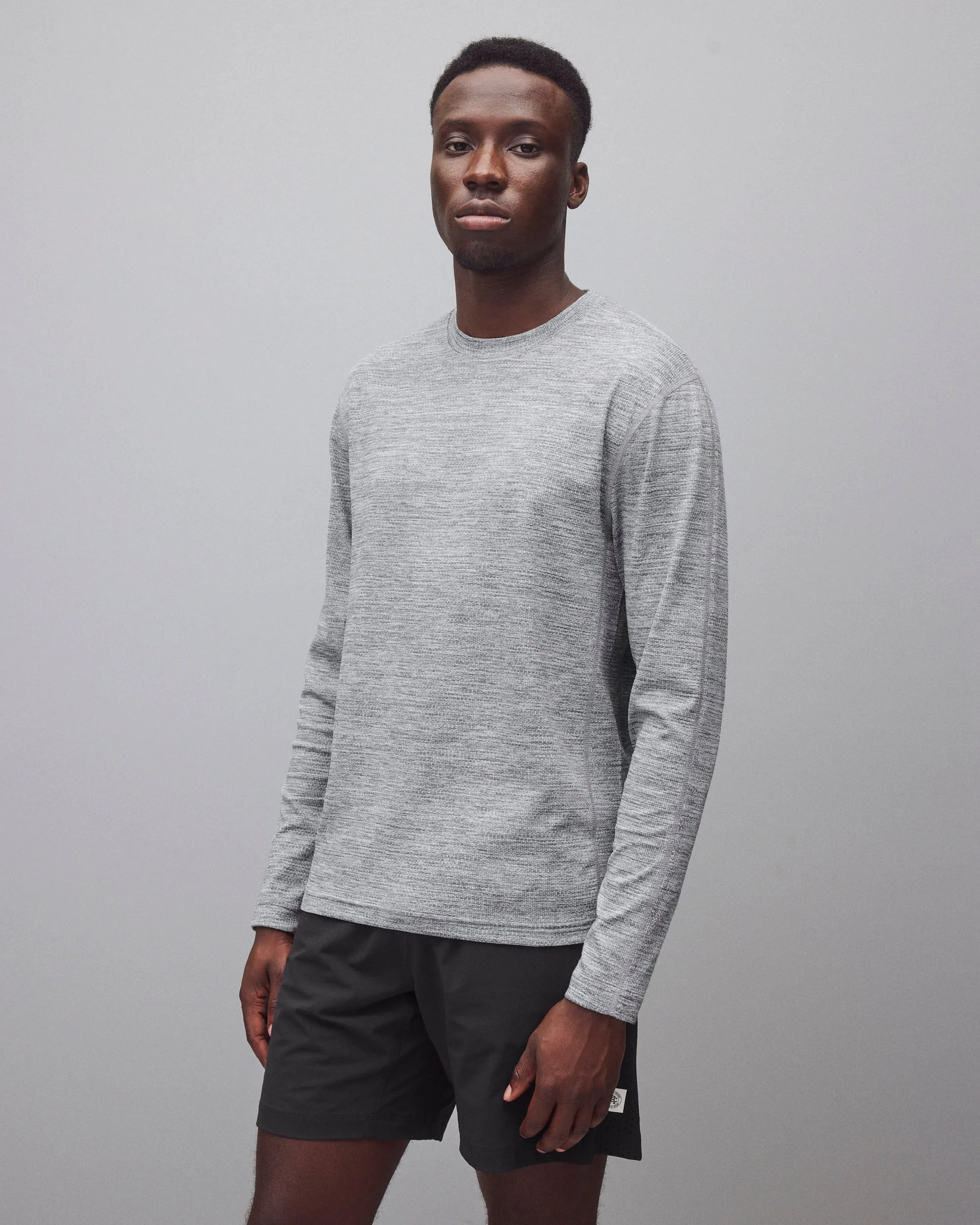 Solotex Mesh Tiebreak Standard Long Sleeve sold by Reigning Champ product image thumbnail 2