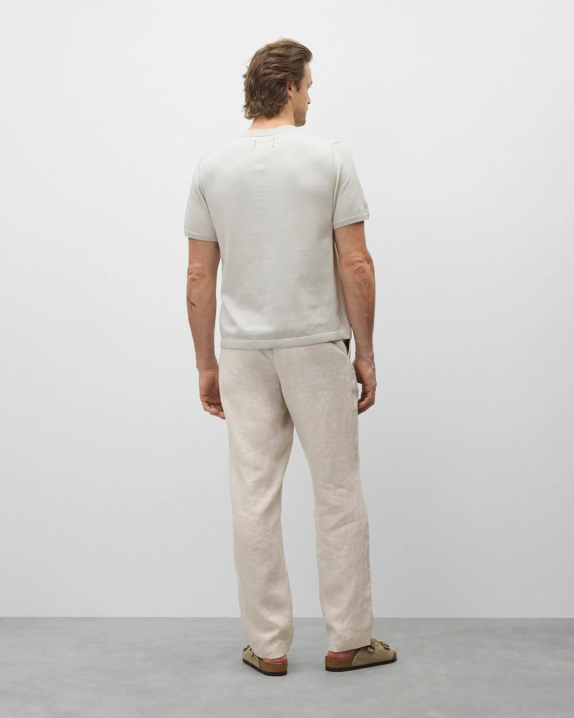 Supima Knit Riviera T-Shirt sold by Reigning Champ product image thumbnail 4