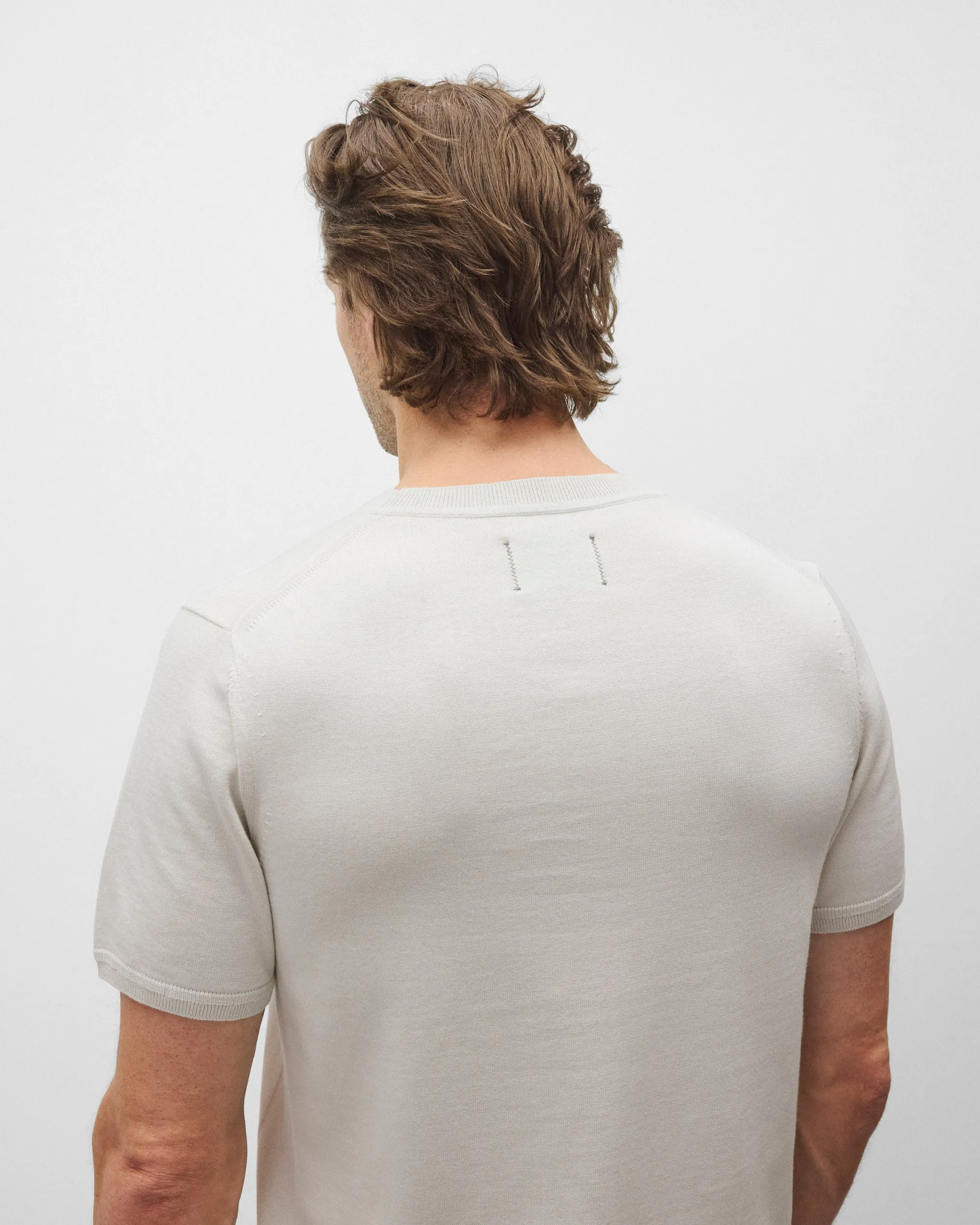 Supima Knit Riviera T-Shirt sold by Reigning Champ product image thumbnail 5
