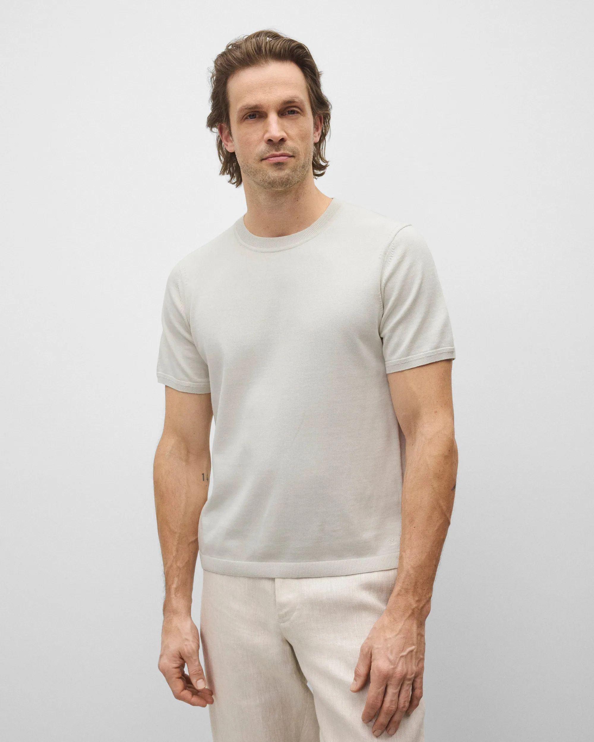 Supima Knit Riviera T-Shirt sold by Reigning Champ product image thumbnail 2