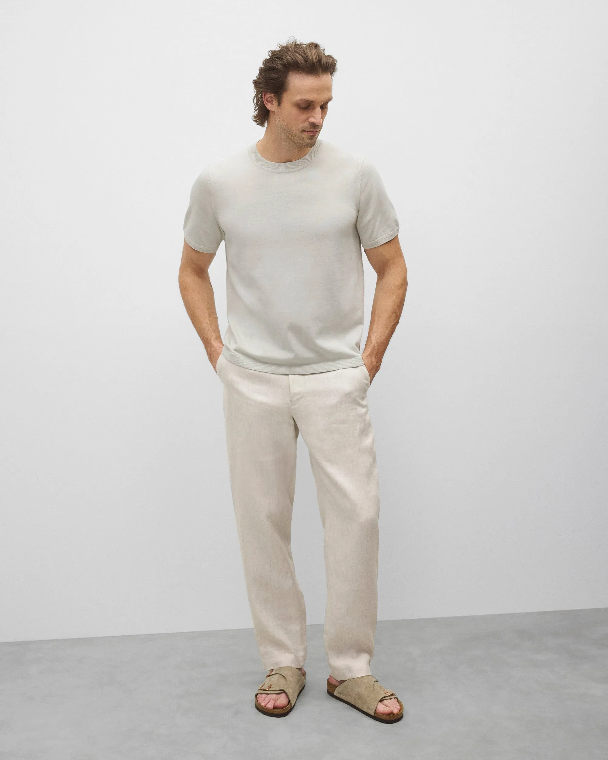 Supima Knit Riviera T-Shirt sold by Reigning Champ product image thumbnail 3