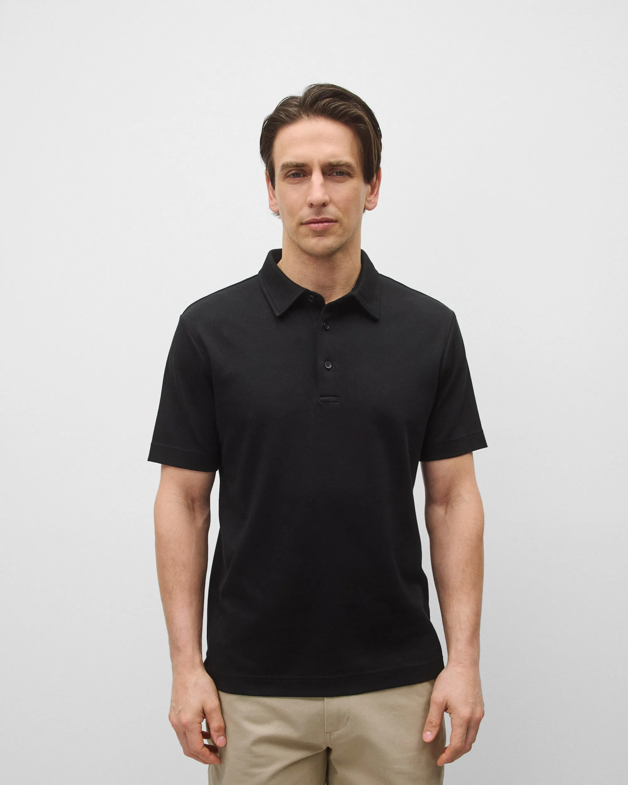 Cotton Interlock Podium Standard Polo sold by Reigning Champ product image thumbnail 2