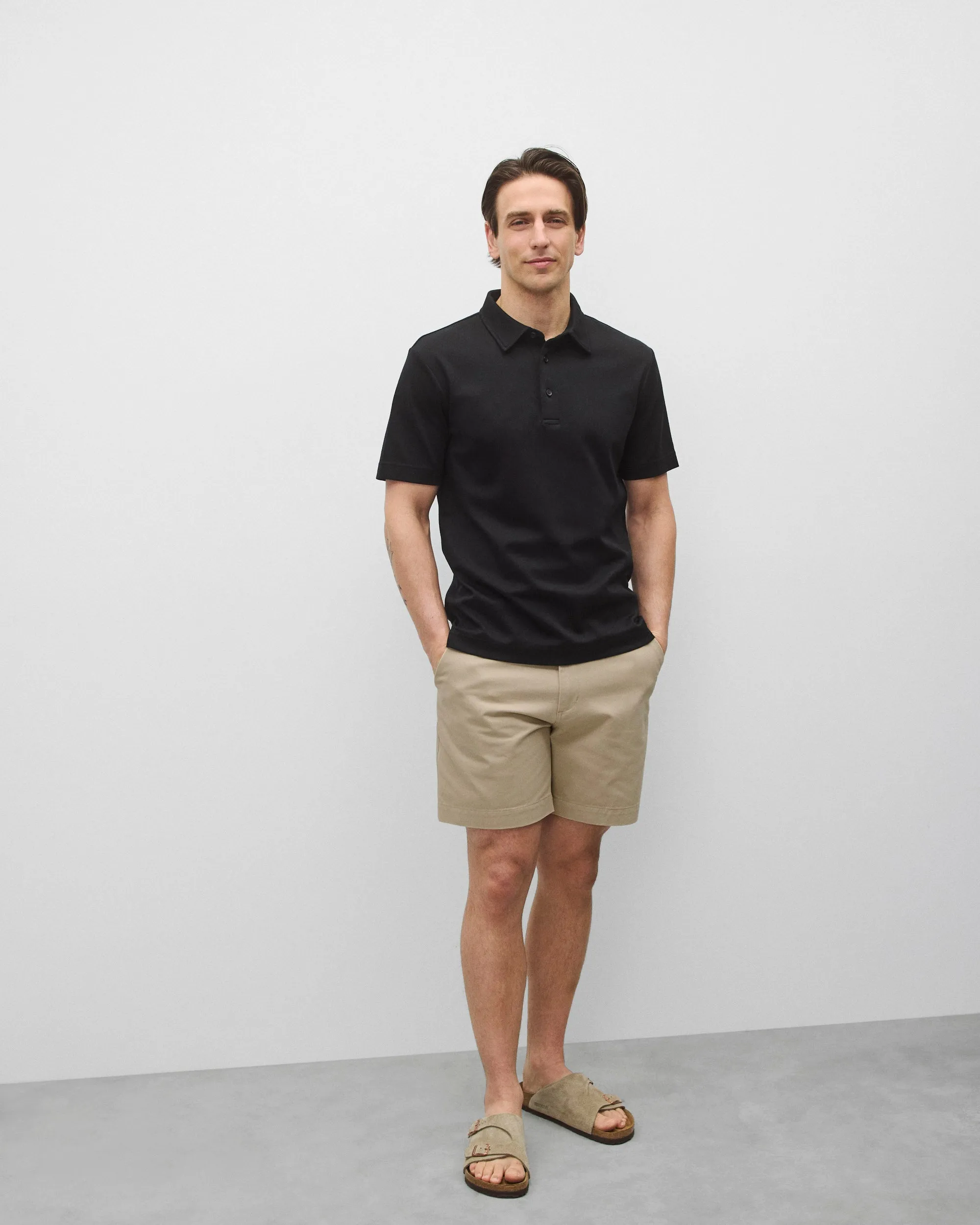 Cotton Interlock Podium Standard Polo sold by Reigning Champ product image thumbnail 3