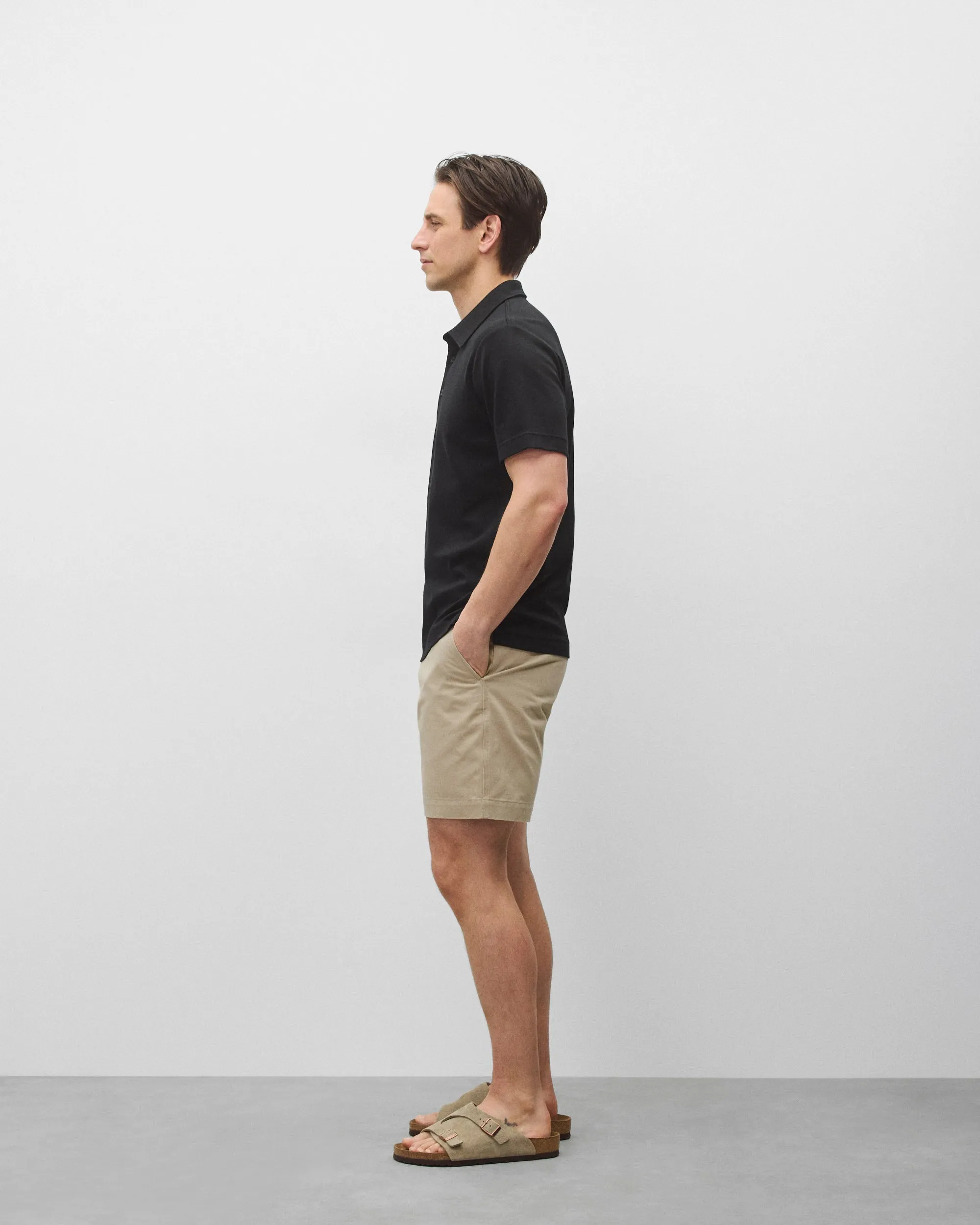 Cotton Interlock Podium Standard Polo sold by Reigning Champ product image thumbnail 4