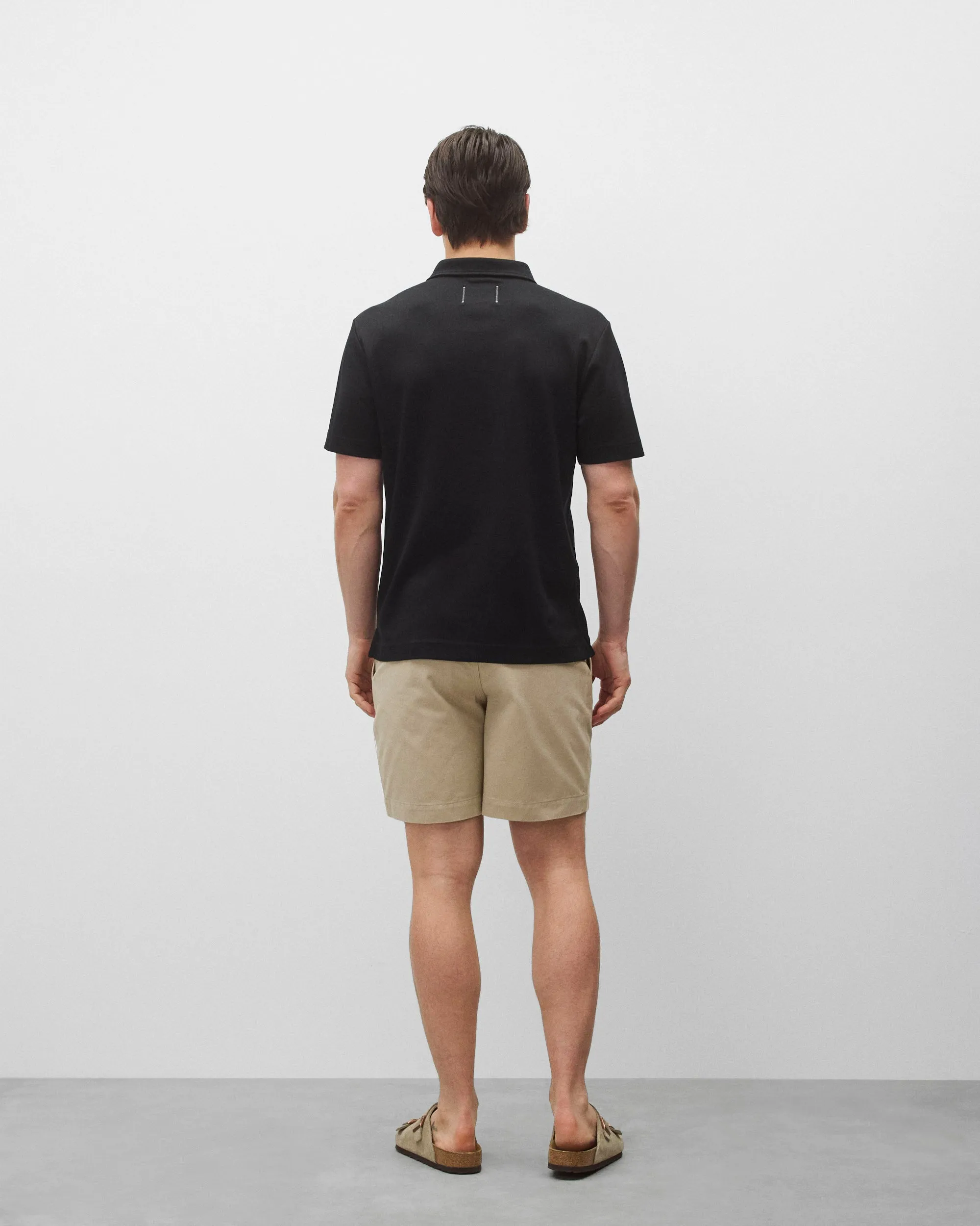 Cotton Interlock Podium Standard Polo sold by Reigning Champ product image thumbnail 5