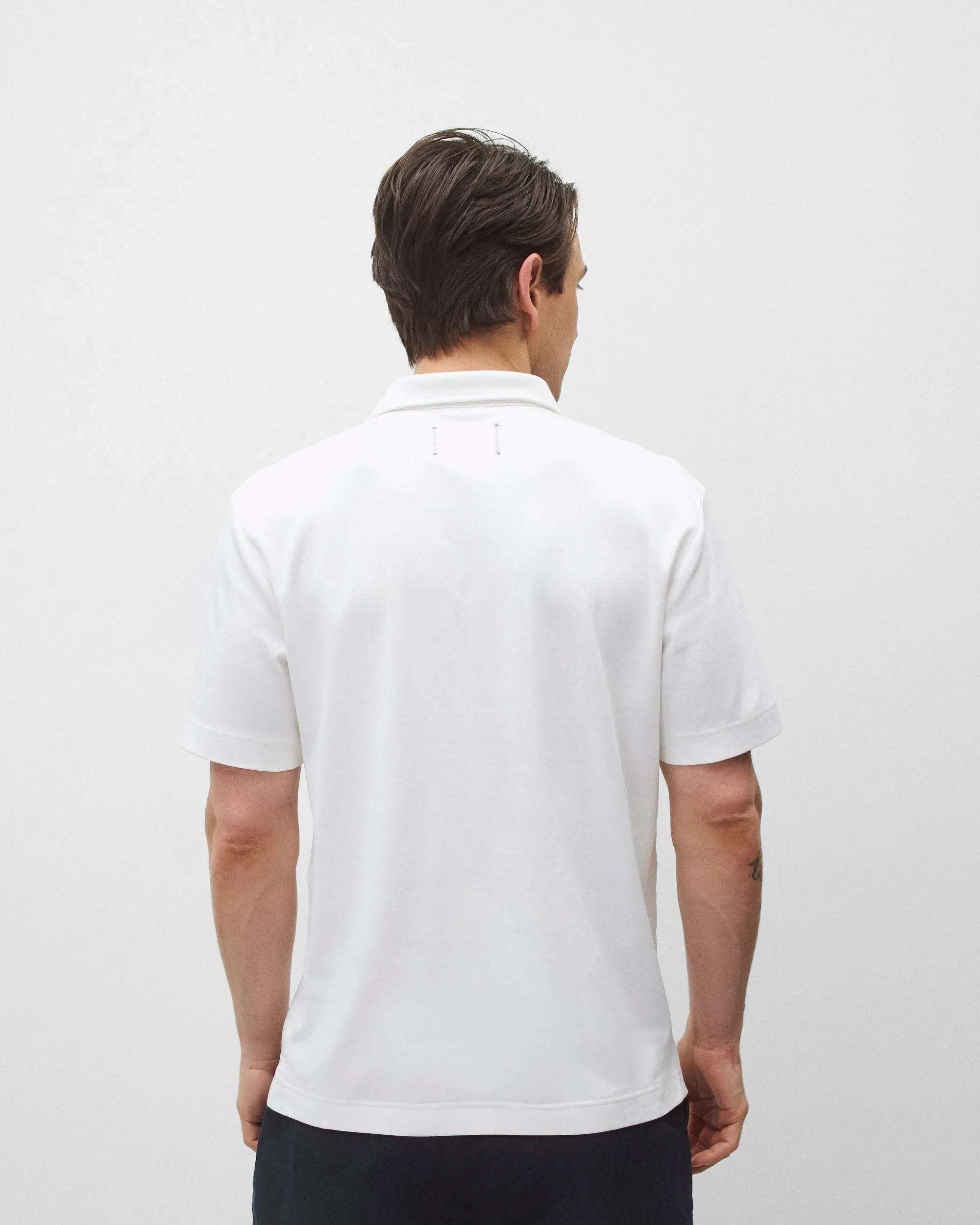Cotton Interlock Podium Standard Polo sold by Reigning Champ product image thumbnail 5