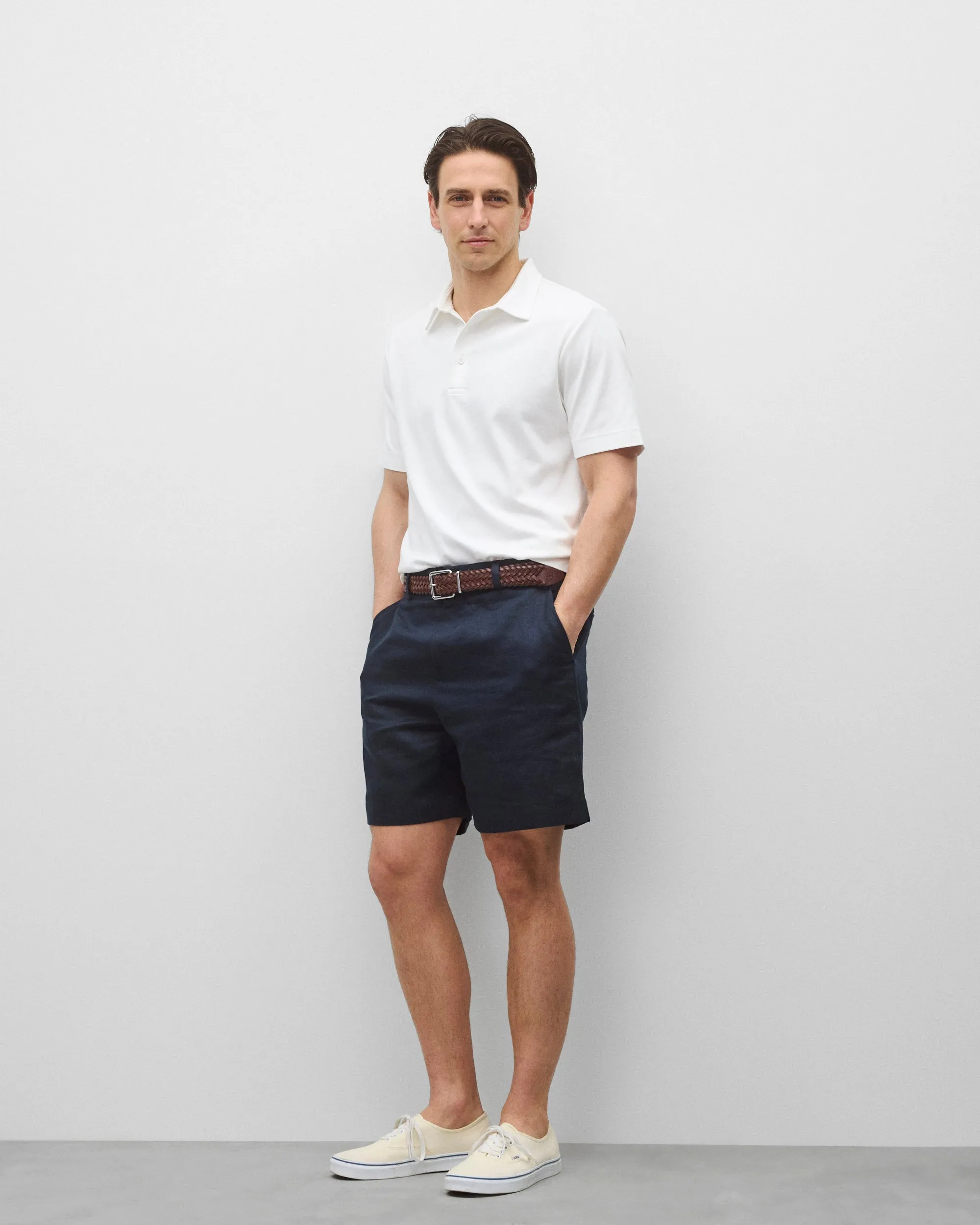 Cotton Interlock Podium Standard Polo sold by Reigning Champ product image thumbnail 3