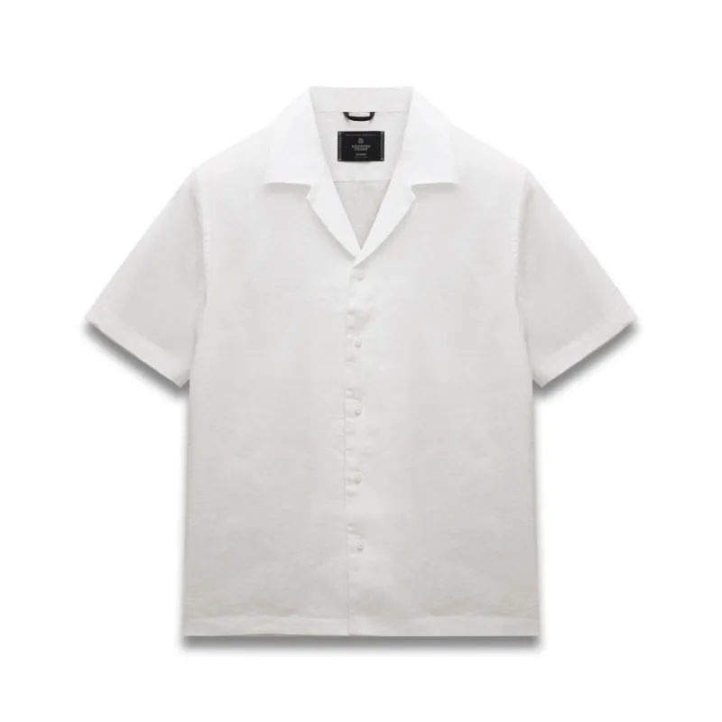 Linen Retreat Standard Camp Shirt made by Reigning Champ