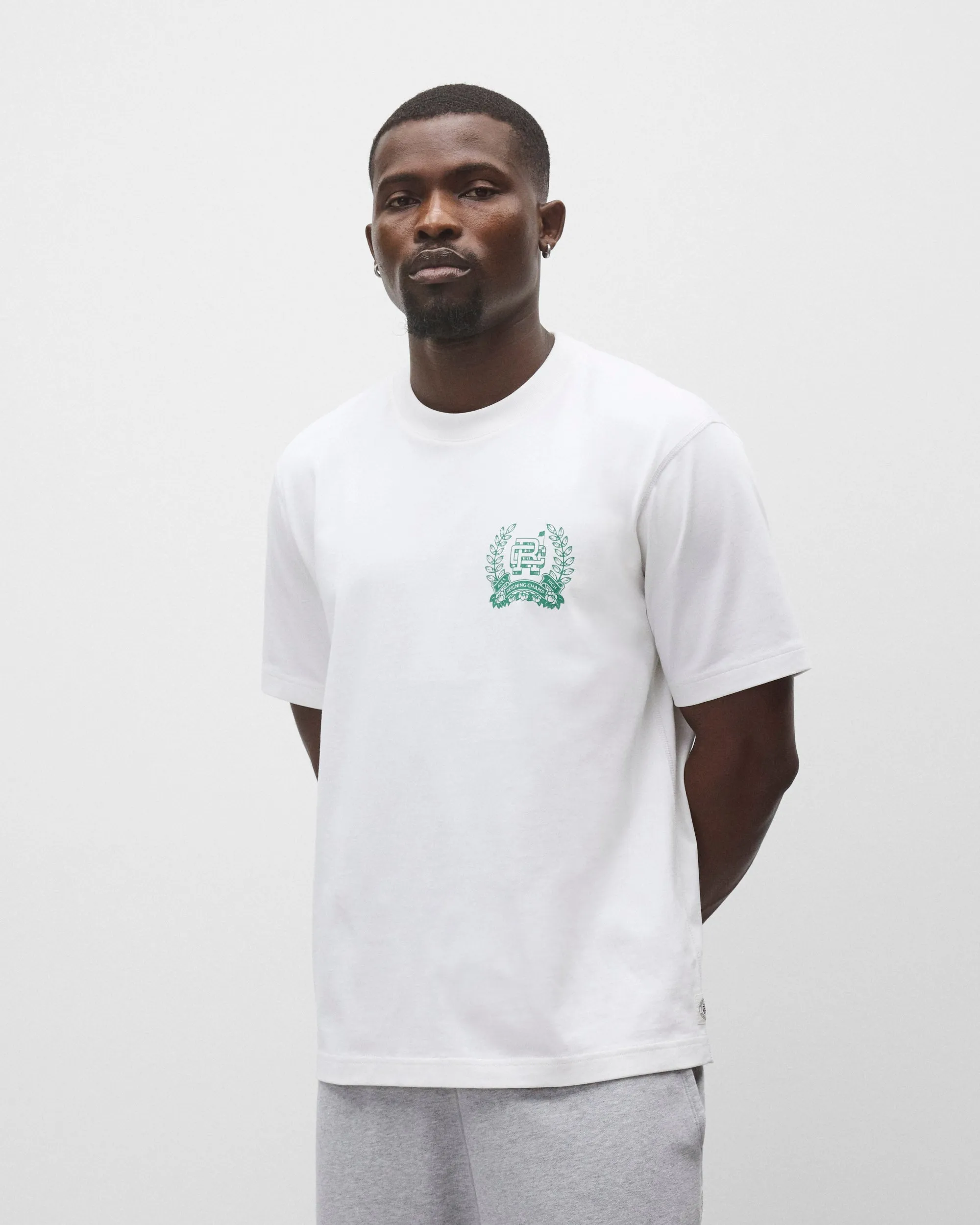 Midweight Jersey Aces High OG T-Shirt sold by Reigning Champ product image thumbnail 2