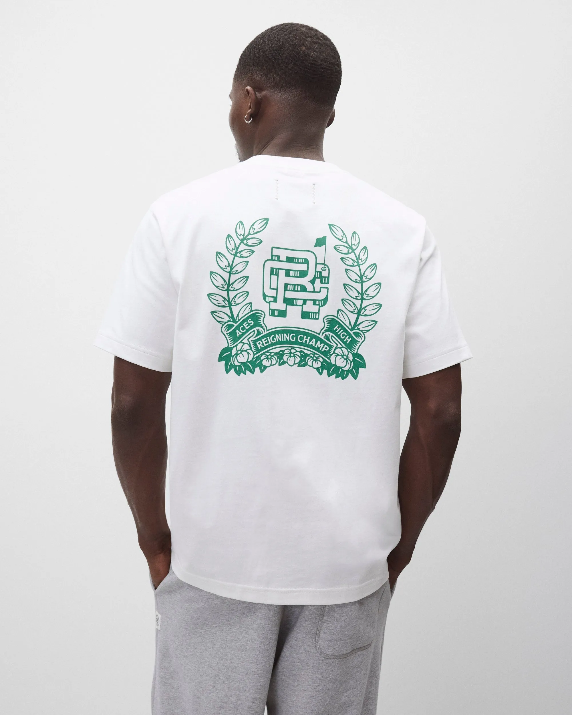 Midweight Jersey Aces High OG T-Shirt sold by Reigning Champ product image thumbnail 3