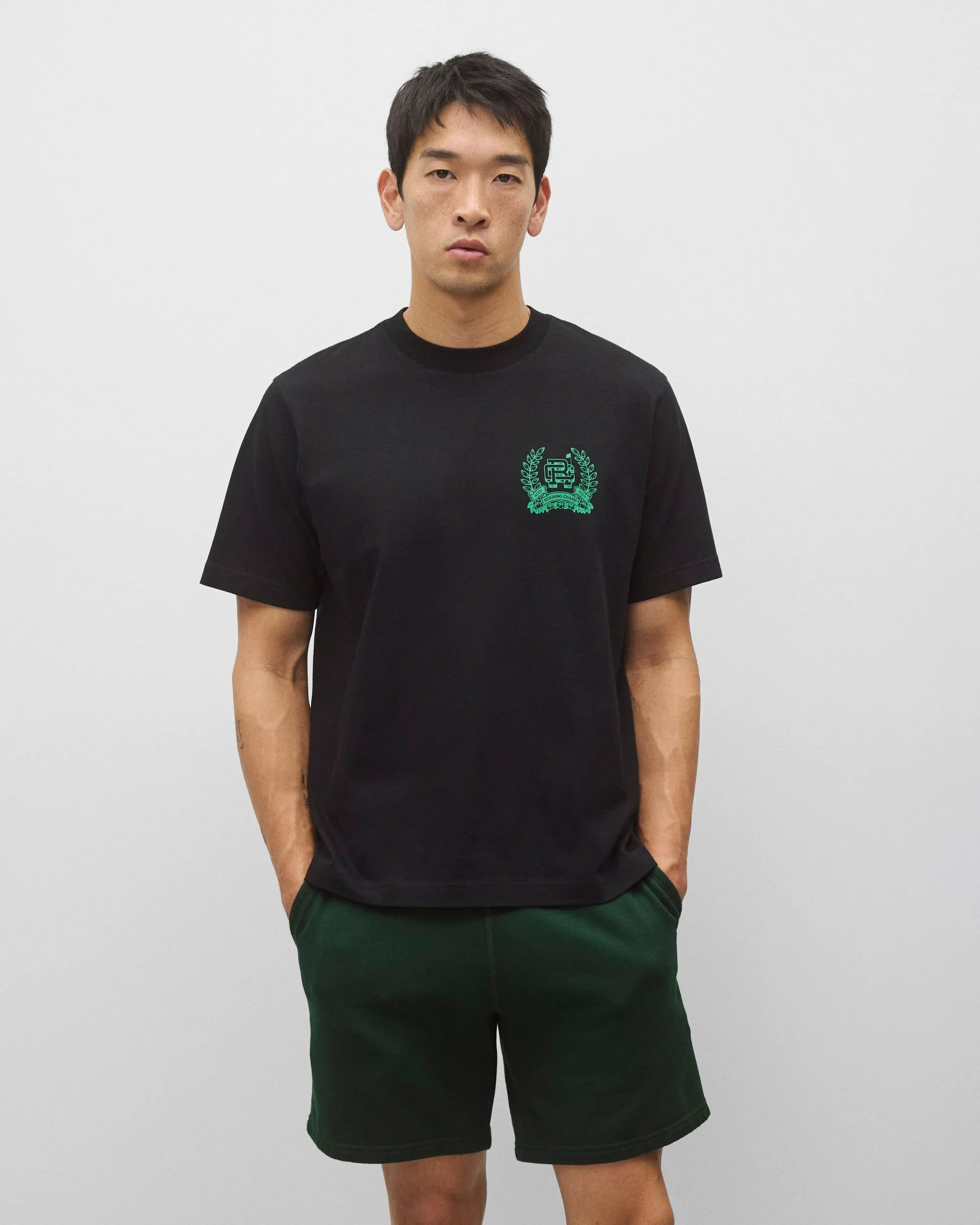 Midweight Jersey Aces High OG T-Shirt sold by Reigning Champ product image thumbnail 2