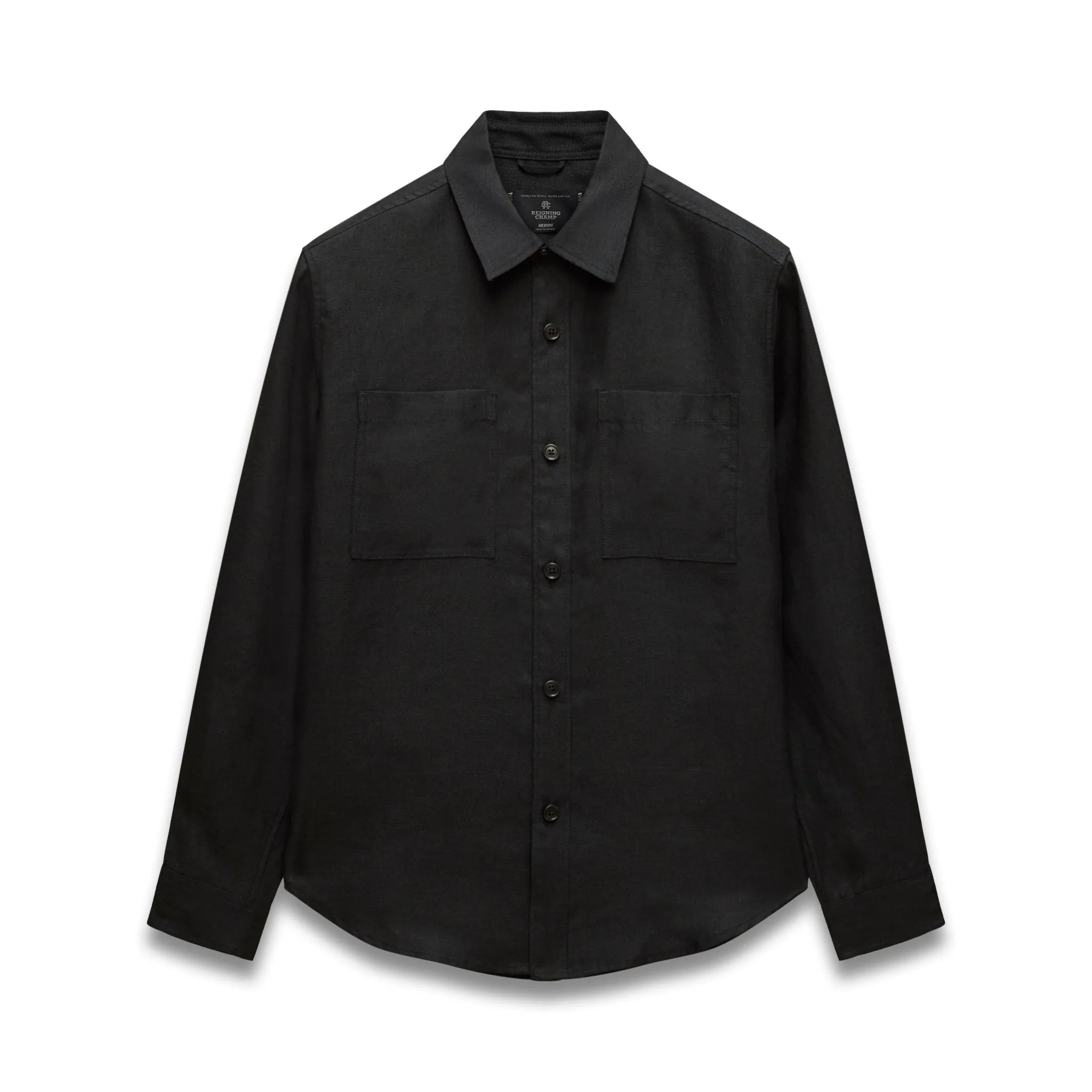 Linen Concourse Standard Overshirt sold by Reigning Champ