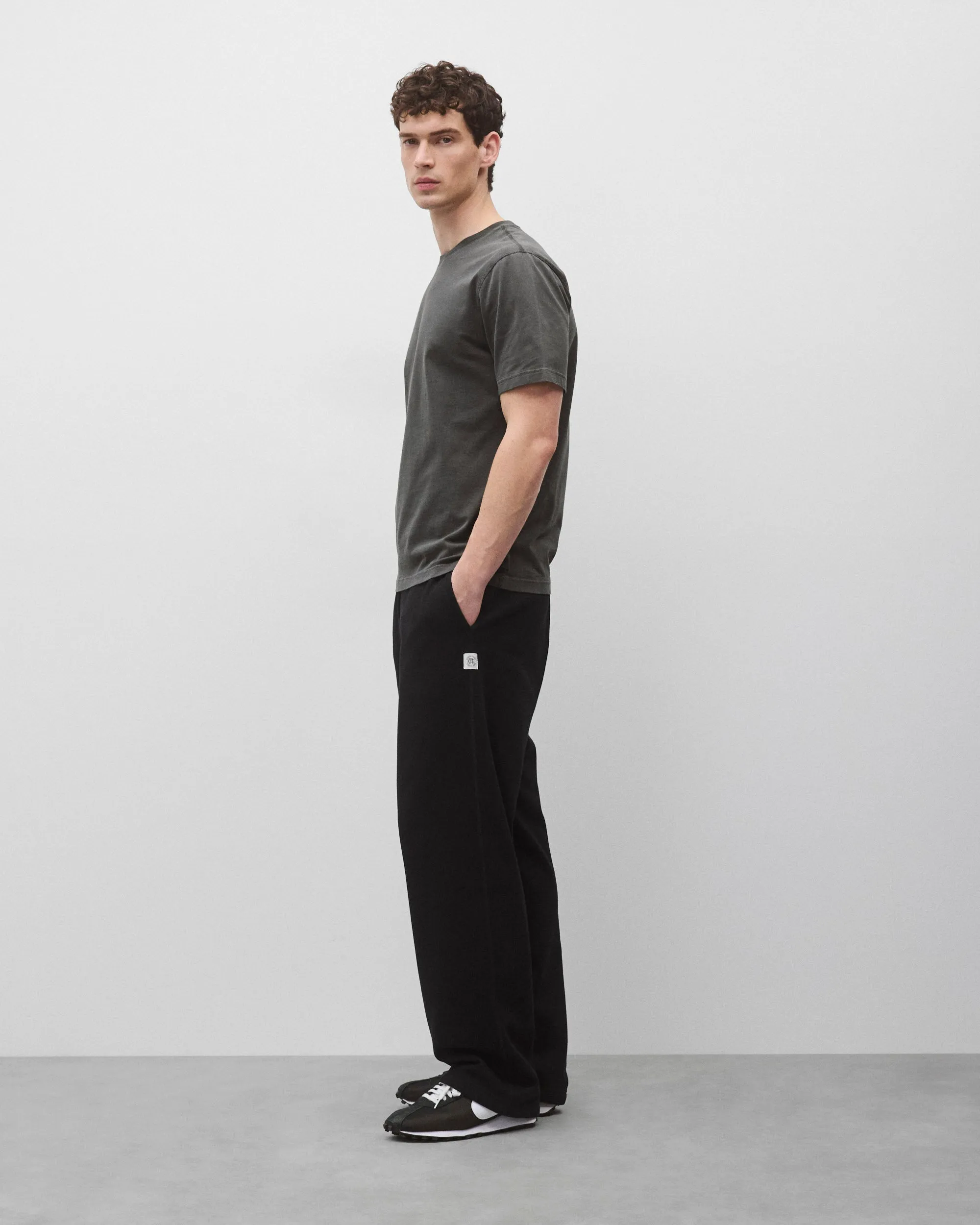 Midweight Jersey Fadeaway Standard T-Shirt sold by Reigning Champ product image thumbnail 4