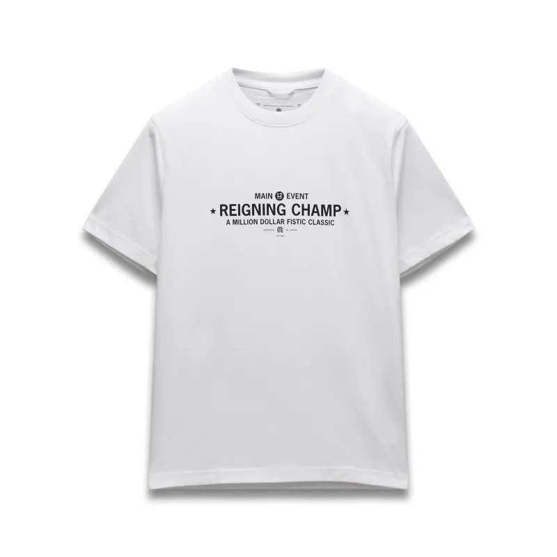 Midweight Jersey Main Event OG T-Shirt made by Reigning Champ