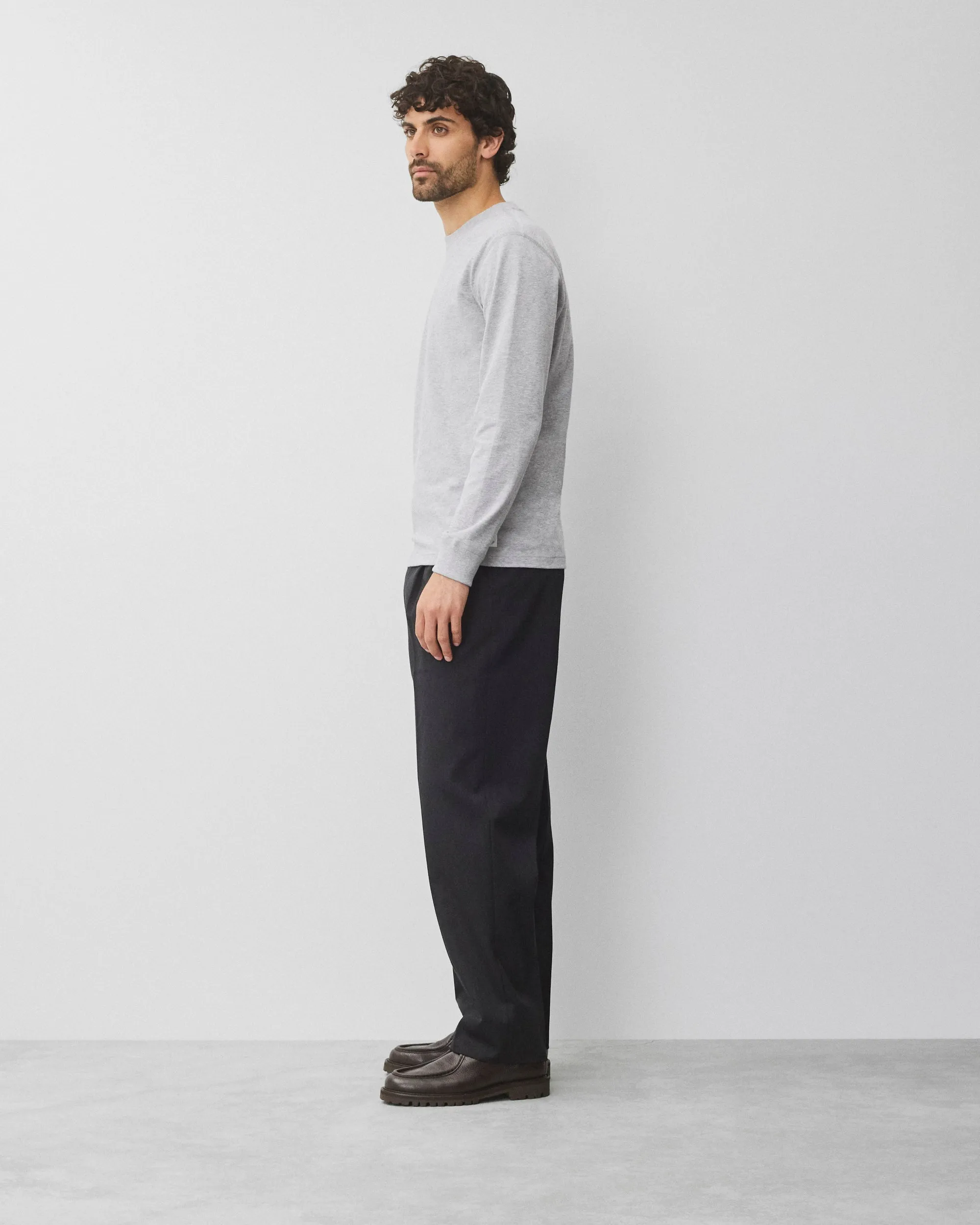 Midweight Jersey Standard Long Sleeve sold by Reigning Champ product image thumbnail 3