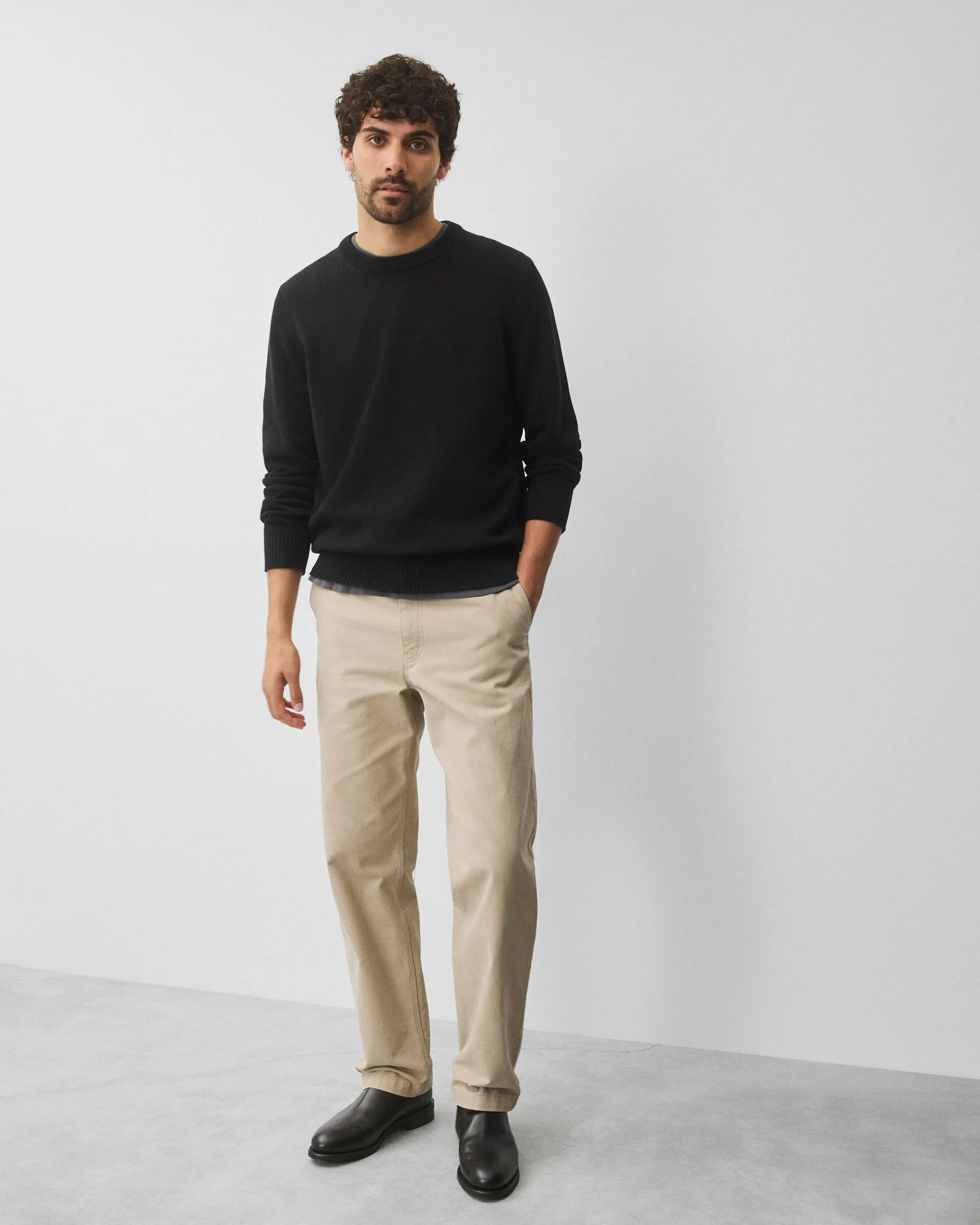 Supima Knit Bantam Crewneck sold by Reigning Champ product image thumbnail 3
