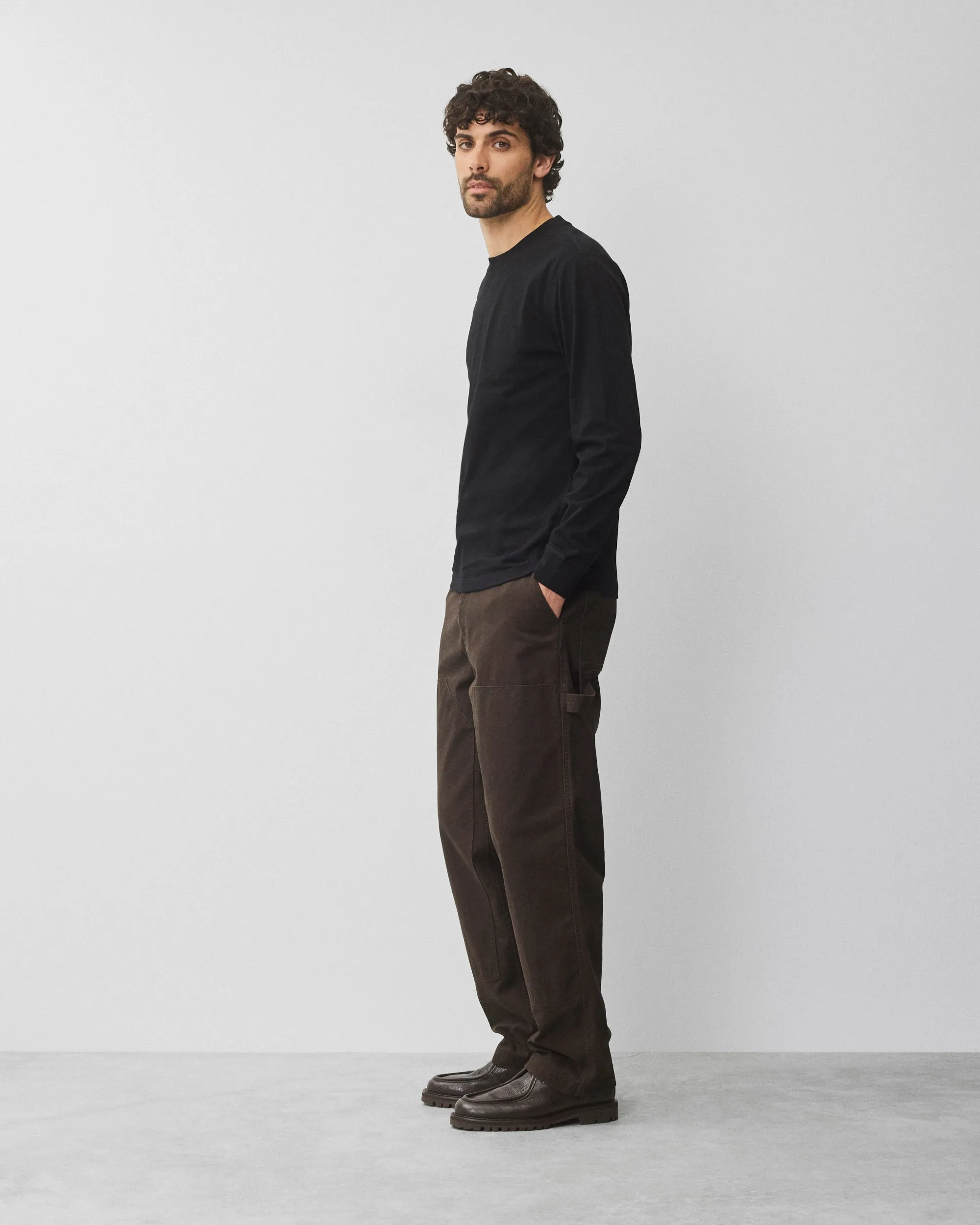Midweight Jersey Standard Long Sleeve sold by Reigning Champ product image thumbnail 4