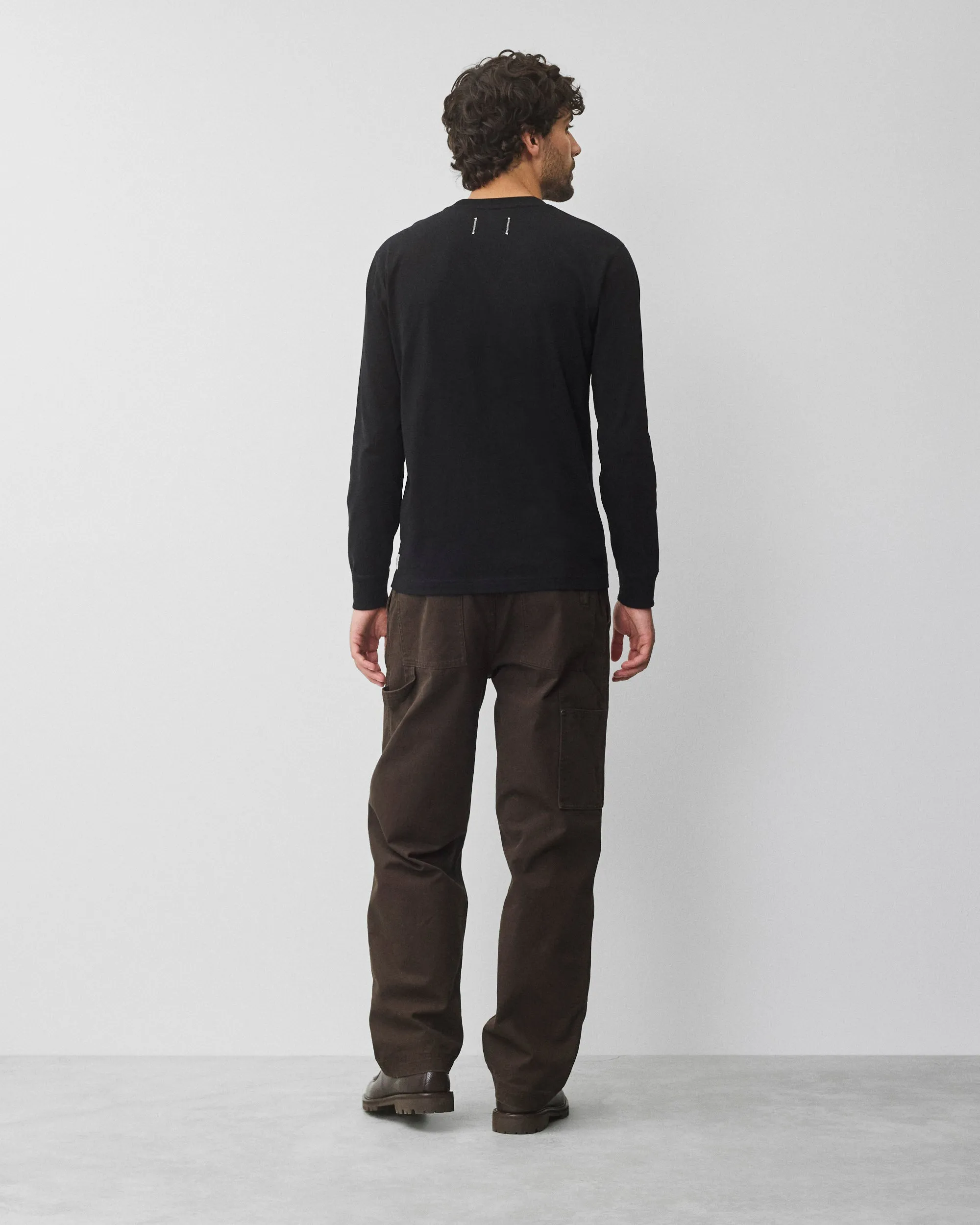 Midweight Jersey Standard Long Sleeve sold by Reigning Champ product image thumbnail 5
