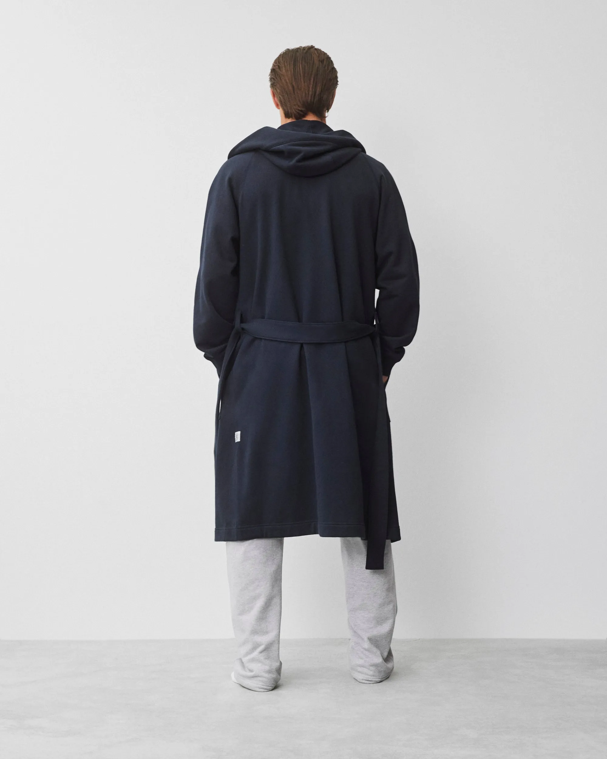Midweight Terry Hooded Robe sold by Reigning Champ product image thumbnail 4