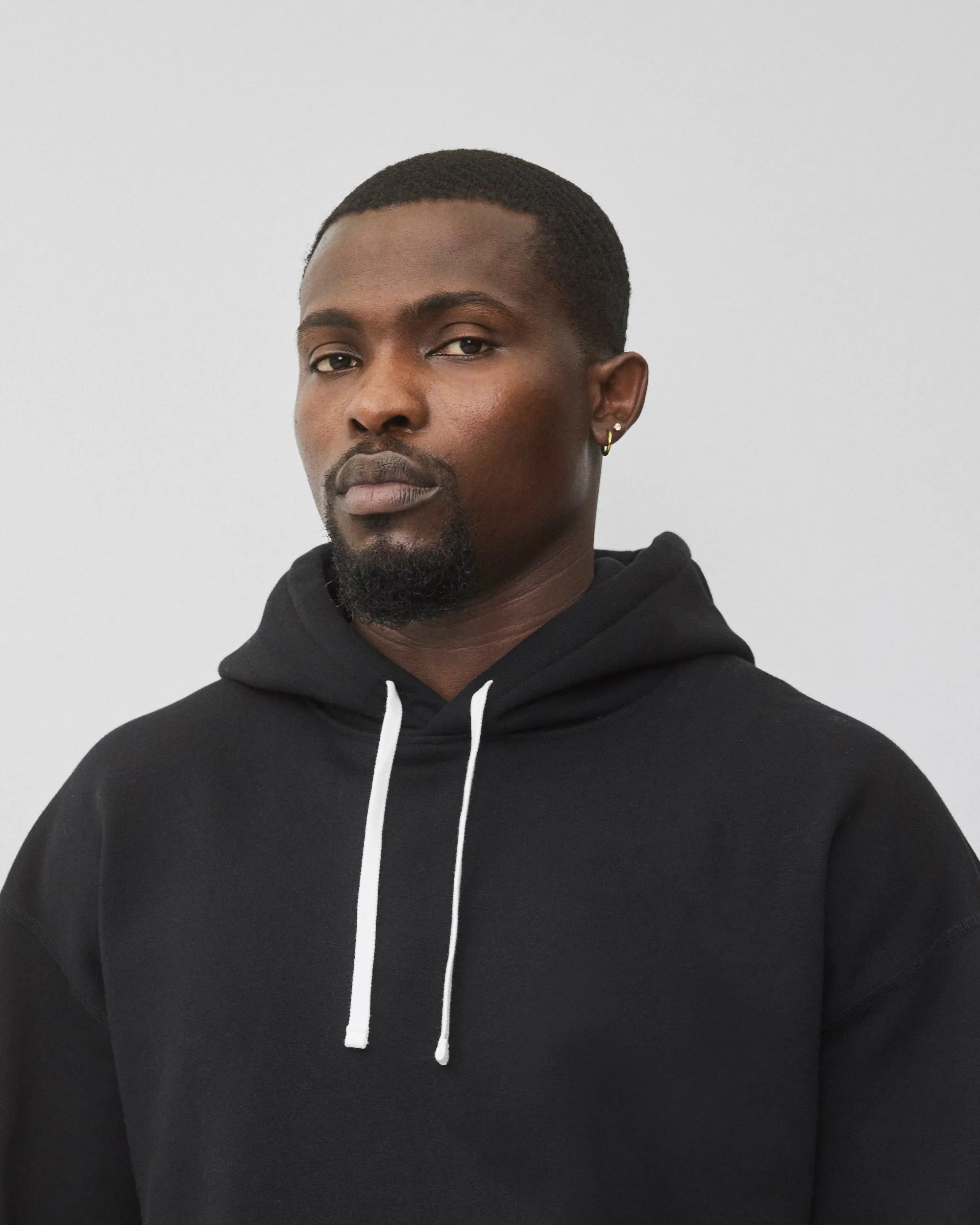 Brushed Fleece Relaxed Hoodie sold by Reigning Champ product image thumbnail 5