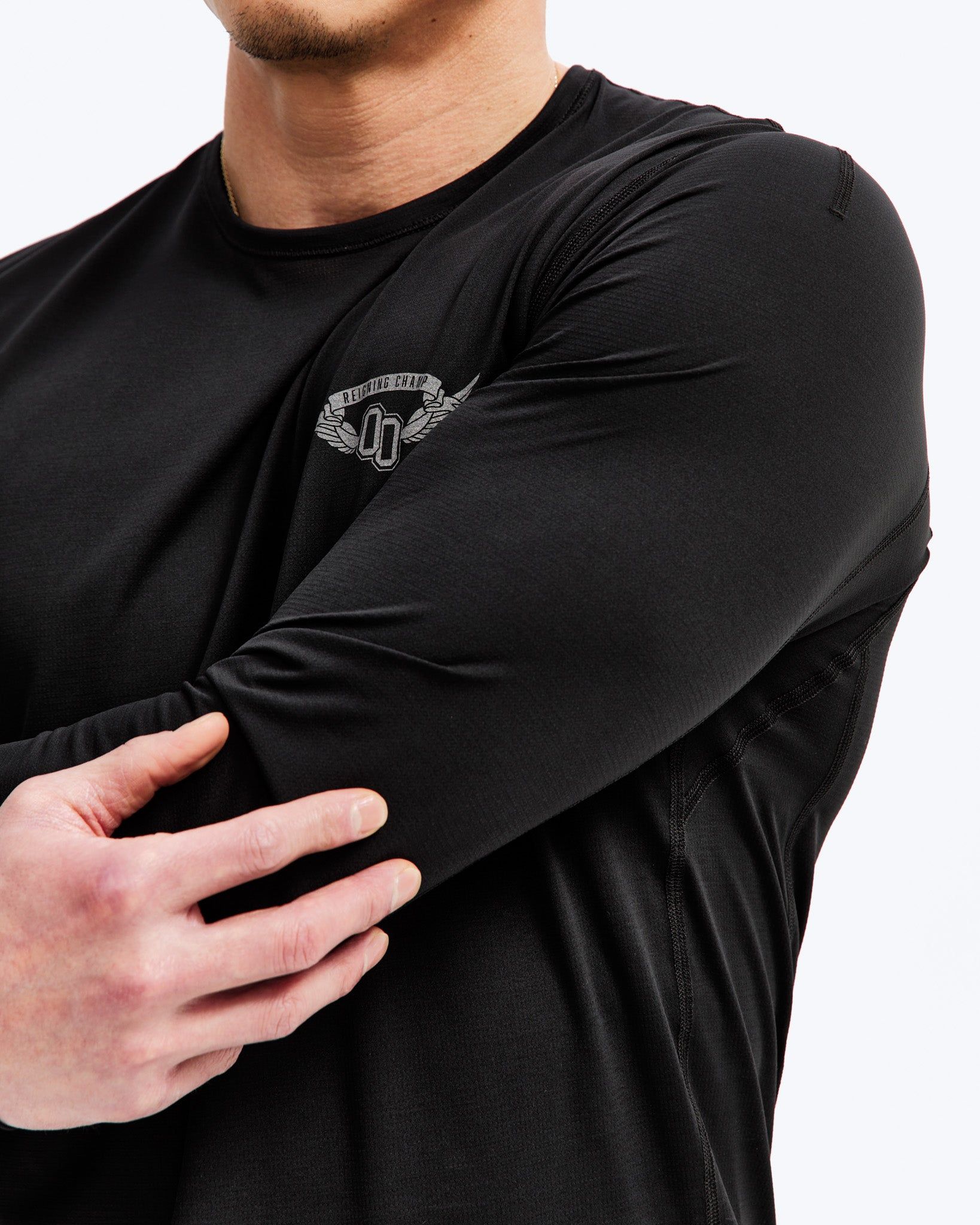 Double Zero Training LS T-shirt sold by Reigning Champ product image thumbnail 5