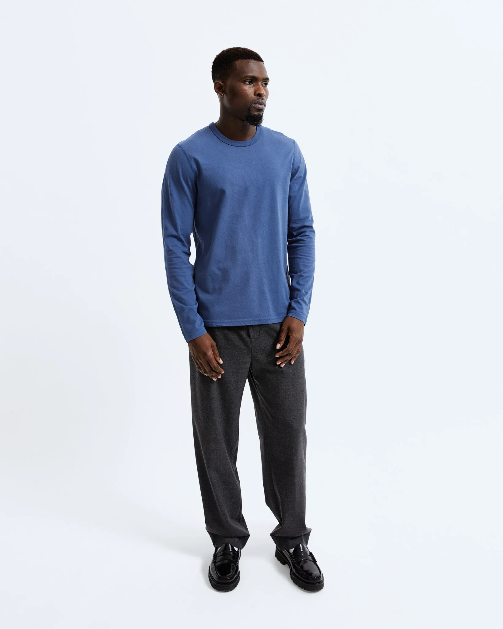 Lightweight Jersey Long Sleeve sold by Reigning Champ product image thumbnail 5
