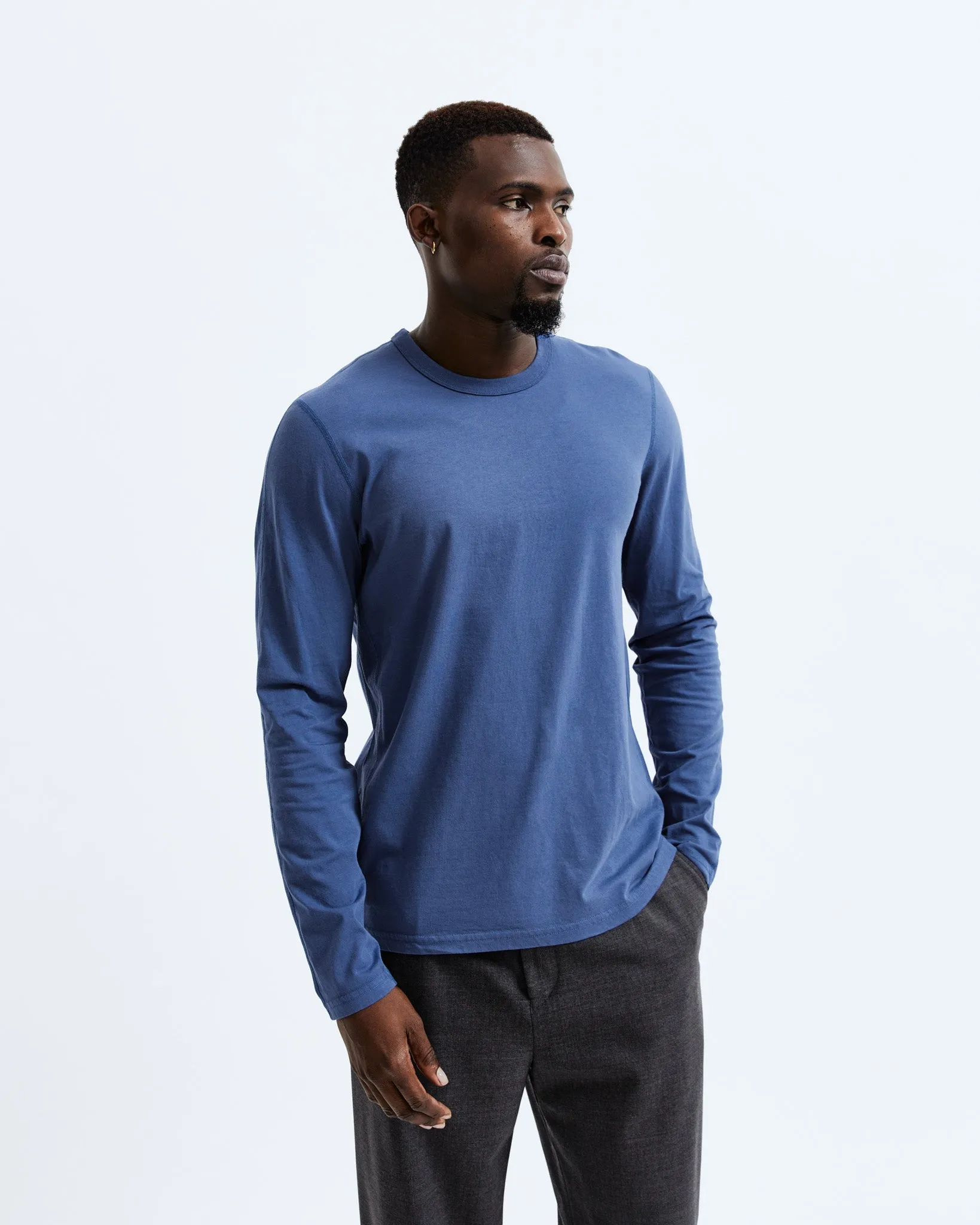 Lightweight Jersey Long Sleeve sold by Reigning Champ product image thumbnail 2