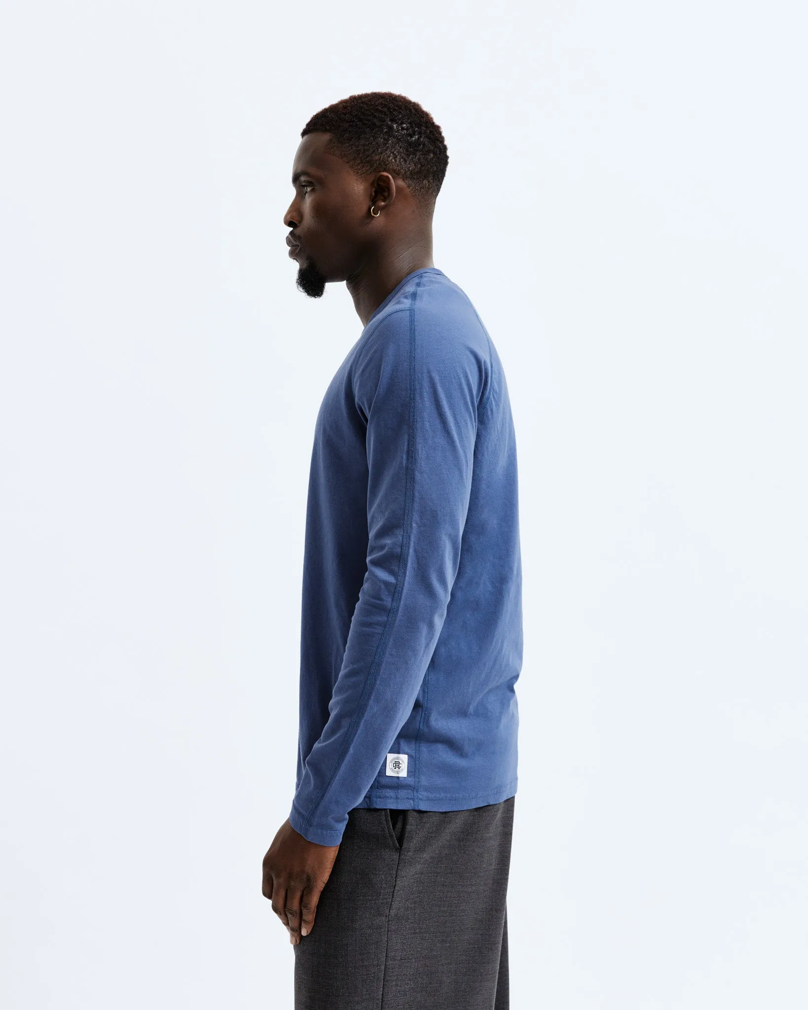 Lightweight Jersey Long Sleeve sold by Reigning Champ product image thumbnail 3