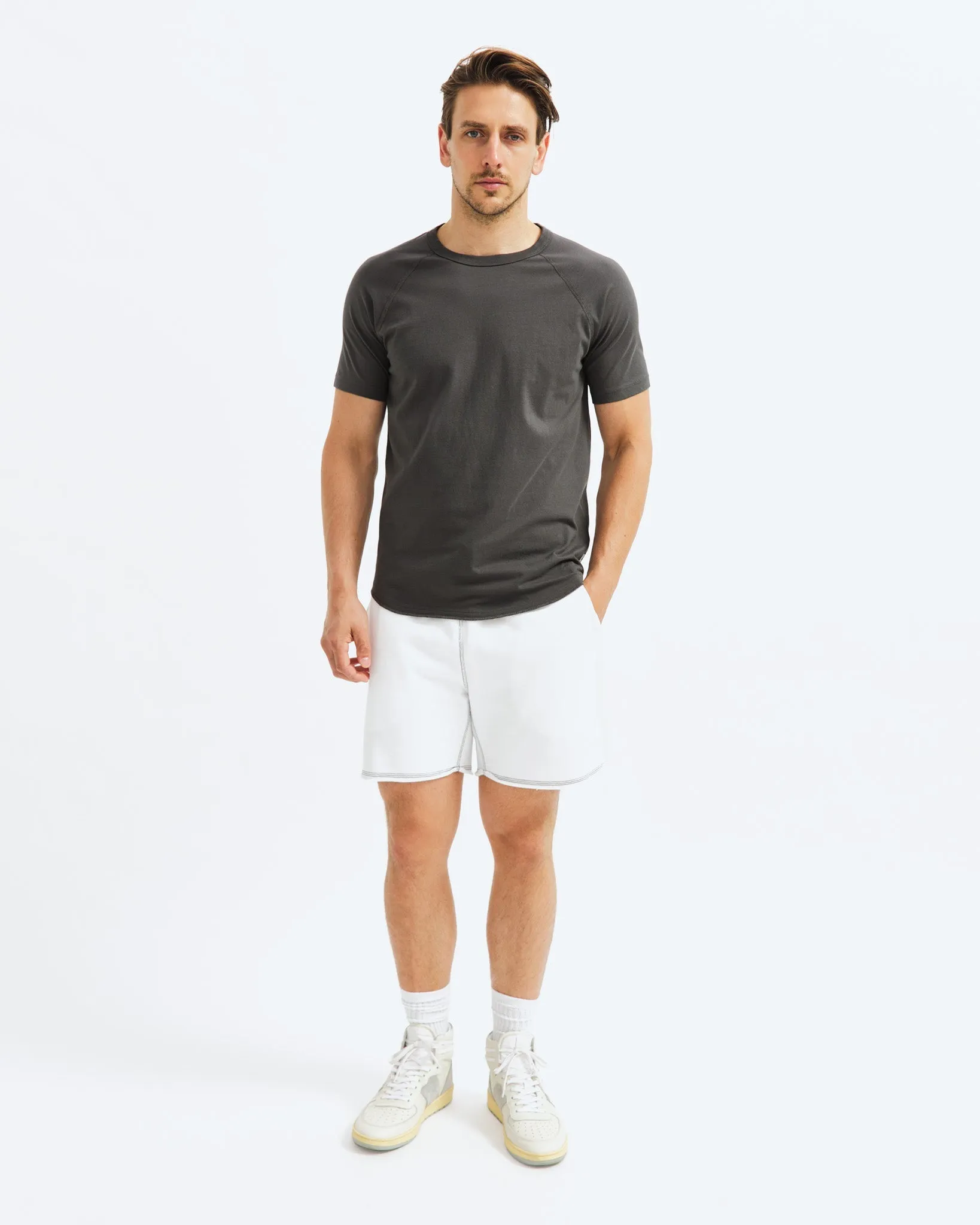 Lightweight Jersey Raglan T-Shirt sold by Reigning Champ product image thumbnail 2