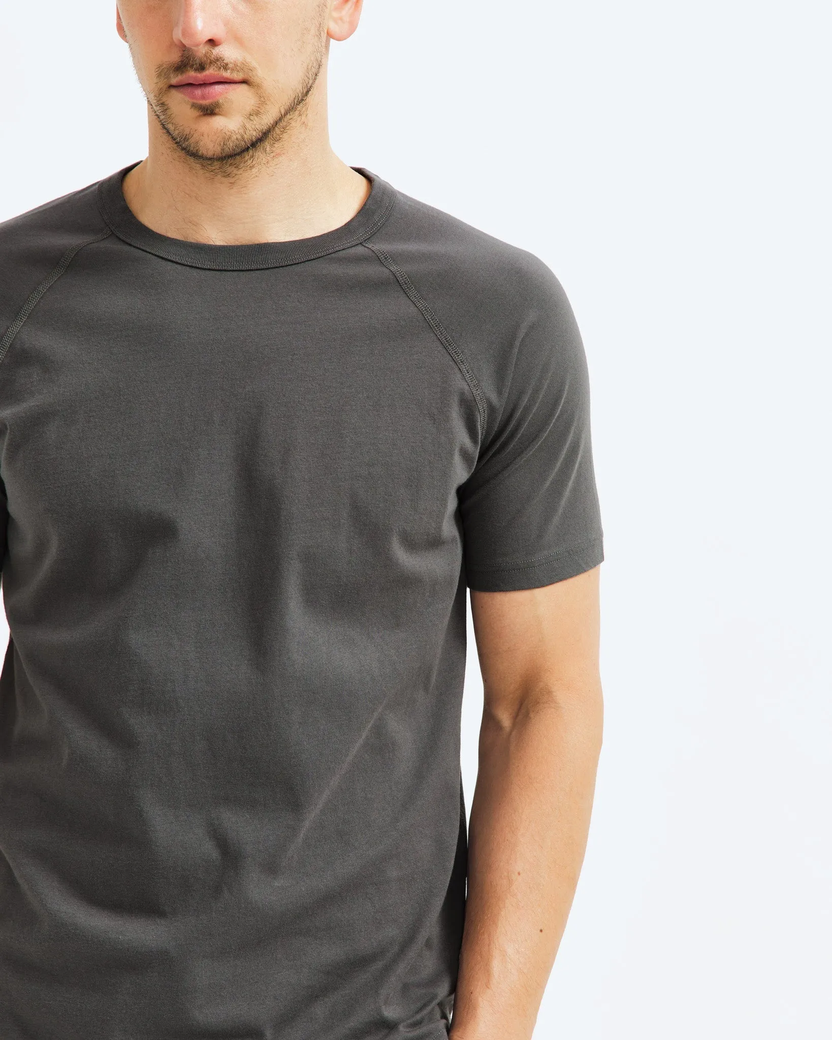 Lightweight Jersey Raglan T-Shirt sold by Reigning Champ product image thumbnail 3