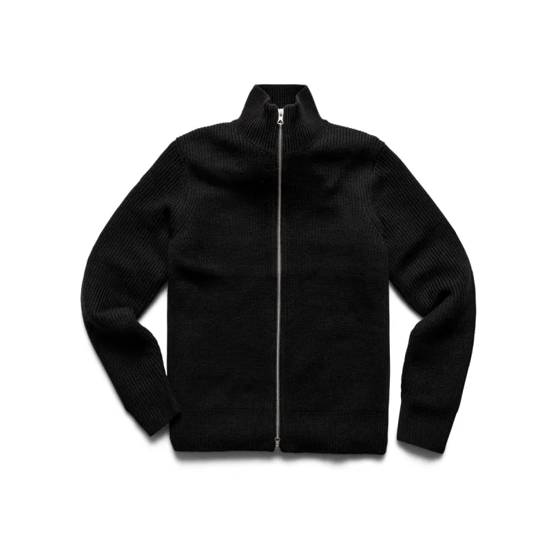 Heavyweight Merino Vinnie Track Jacket - Vault sold by Reigning Champ