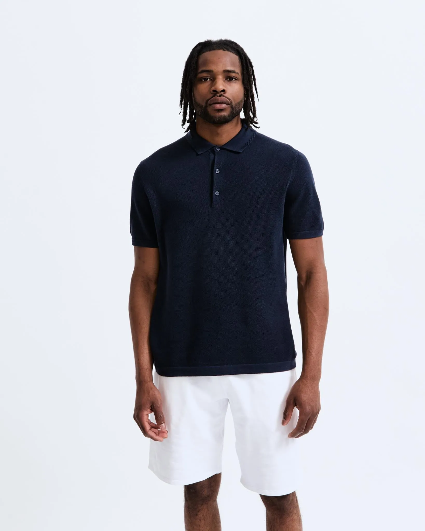 Supima Pique Ace Polo sold by Reigning Champ product image thumbnail 2