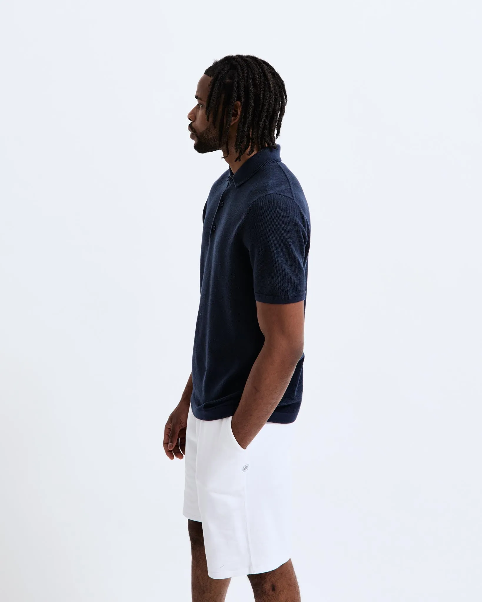Supima Pique Ace Polo sold by Reigning Champ product image thumbnail 3