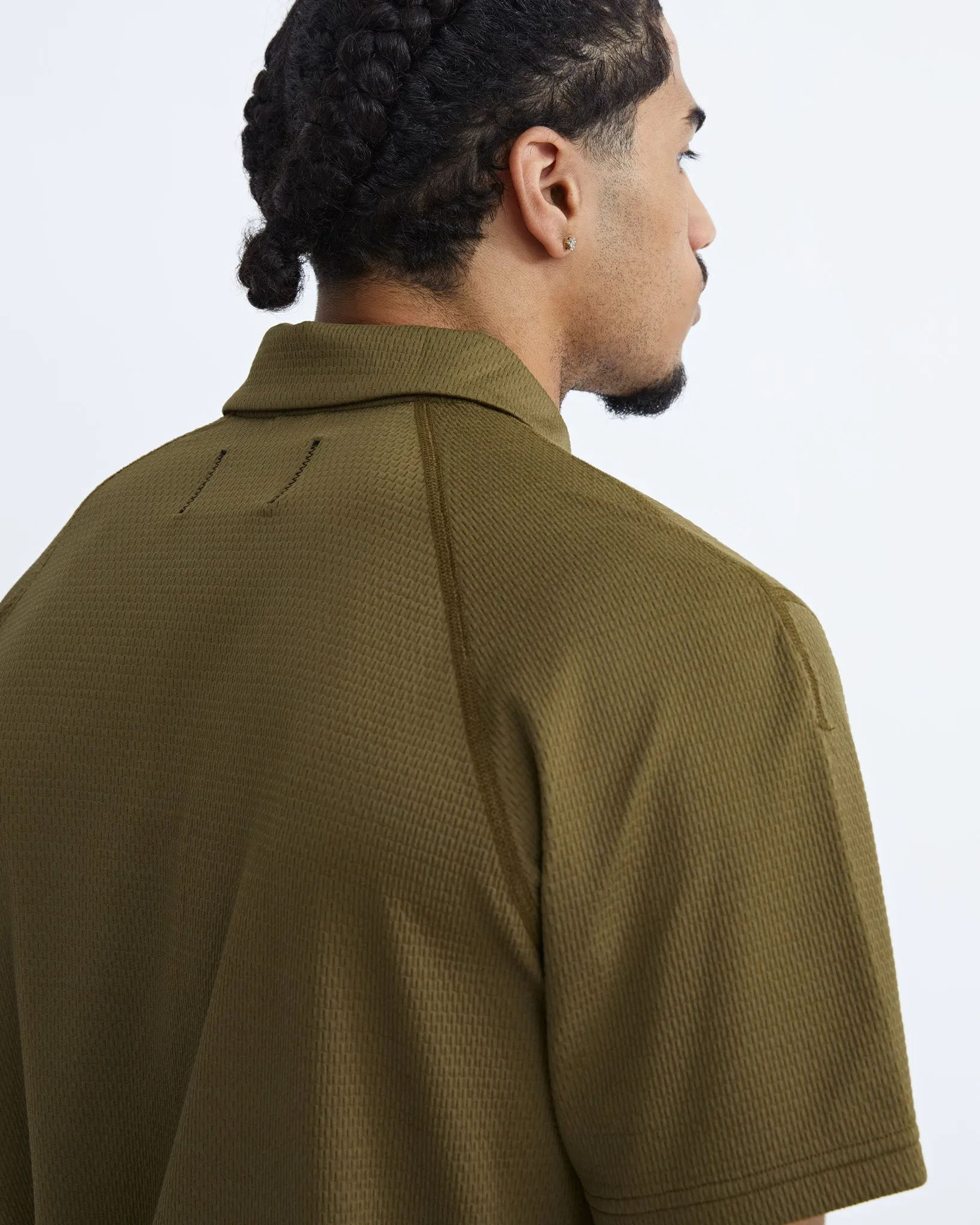Solotex Mesh Polo sold by Reigning Champ product image thumbnail 4