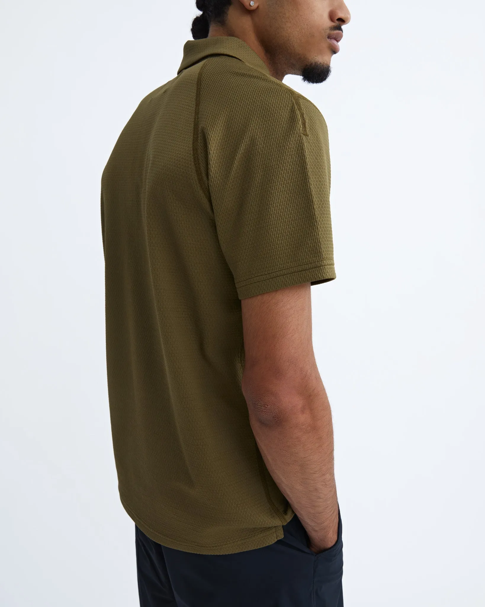 Solotex Mesh Polo sold by Reigning Champ product image thumbnail 5