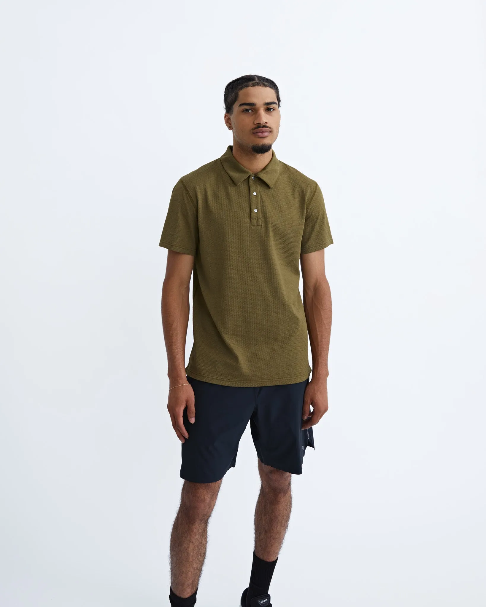 Solotex Mesh Polo sold by Reigning Champ product image thumbnail 2