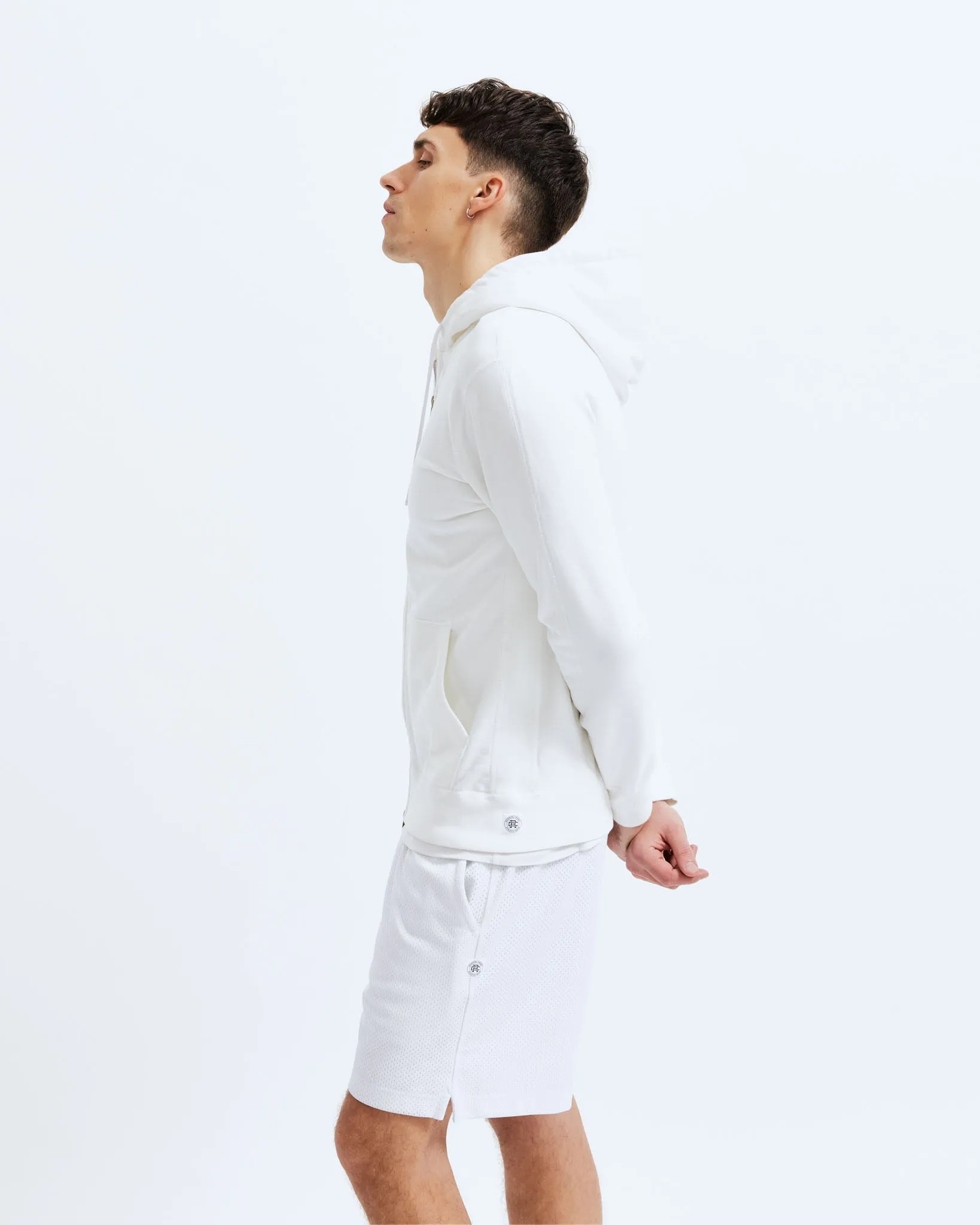 Midweight Terry Slim Zip Hoodie sold by Reigning Champ product image thumbnail 3
