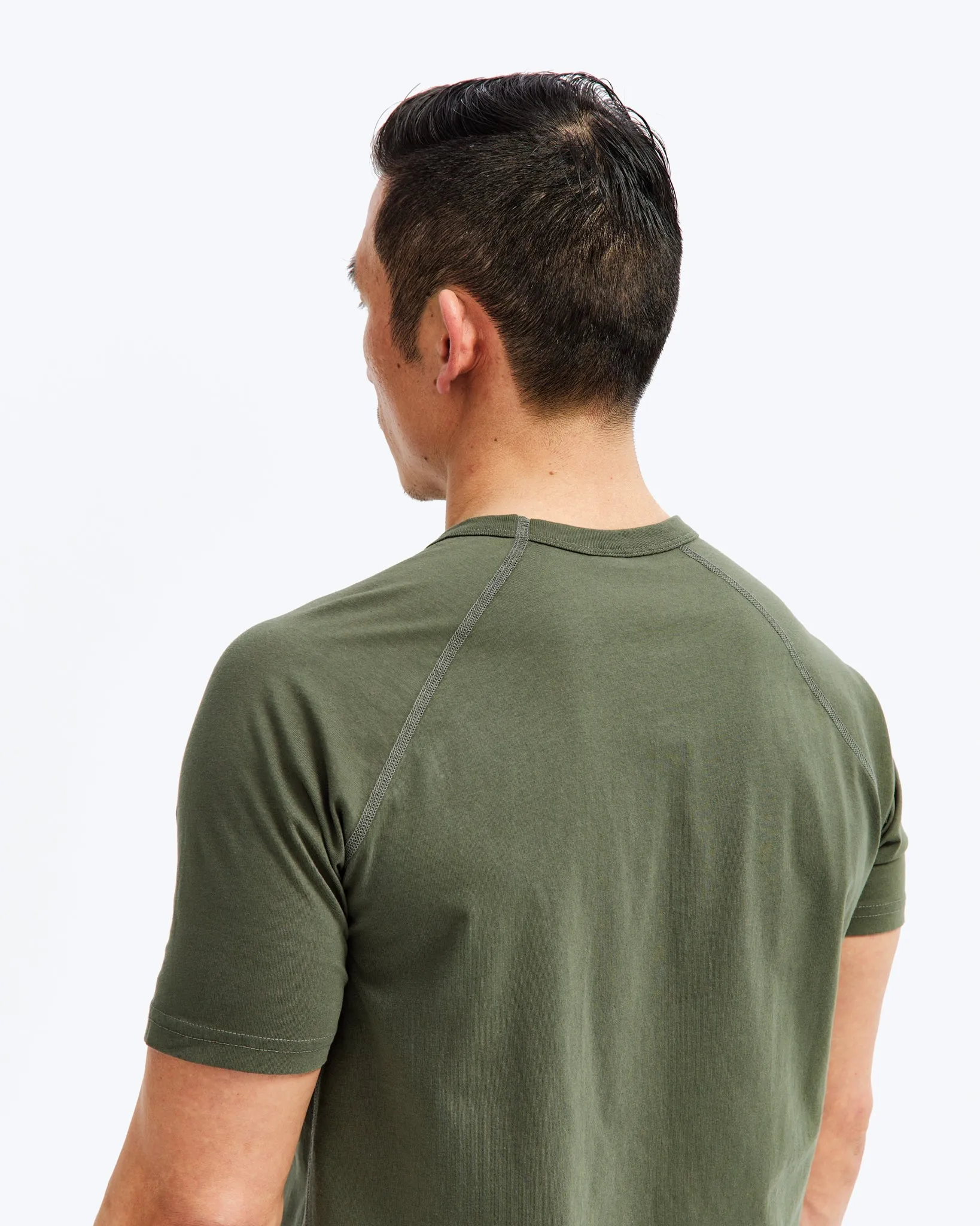 Lightweight Jersey Raglan T-Shirt - Vault sold by Reigning Champ product image thumbnail 5