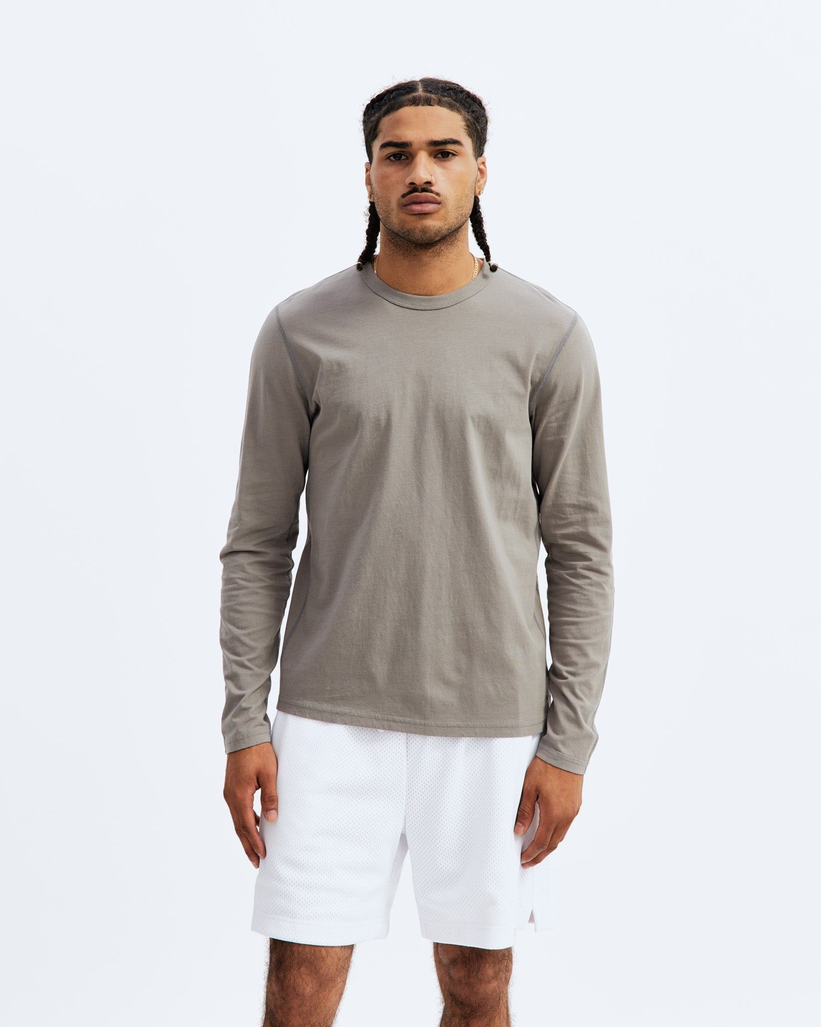Lightweight Jersey Long Sleeve sold by Reigning Champ product image thumbnail 2