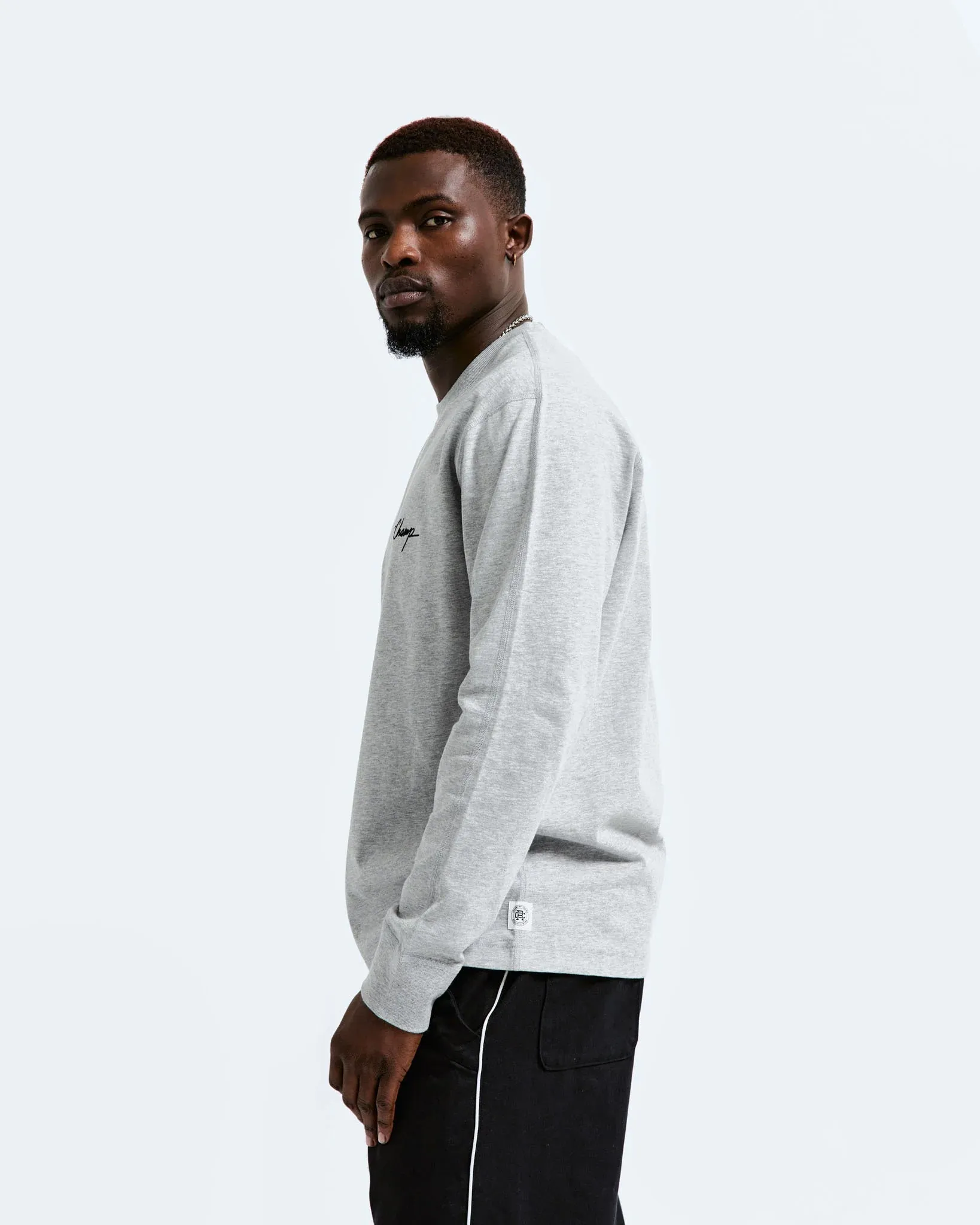 Midweight Jersey Autograph Long Sleeve sold by Reigning Champ product image thumbnail 3
