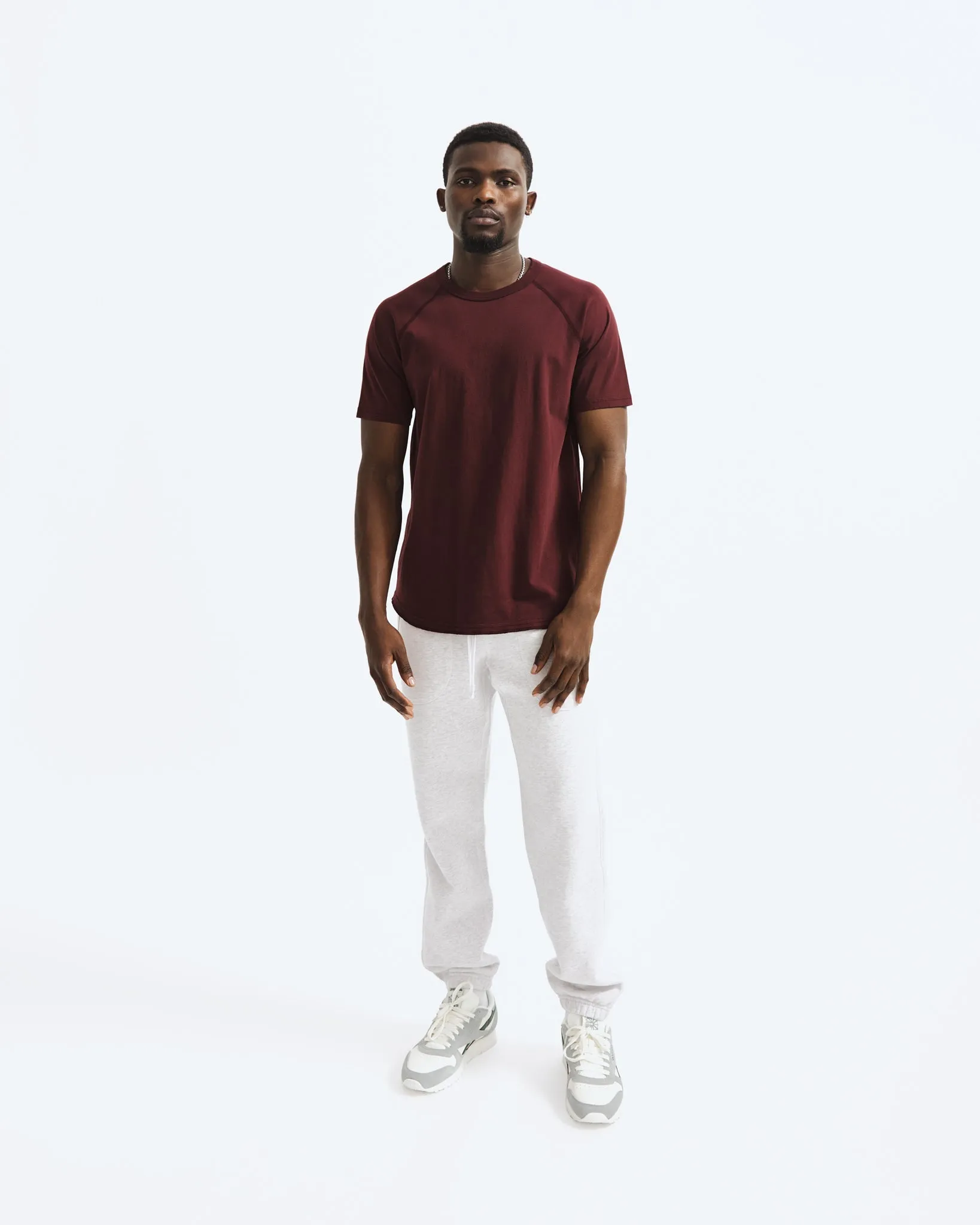 Lightweight Jersey Raglan T-Shirt - Vault sold by Reigning Champ product image thumbnail 2