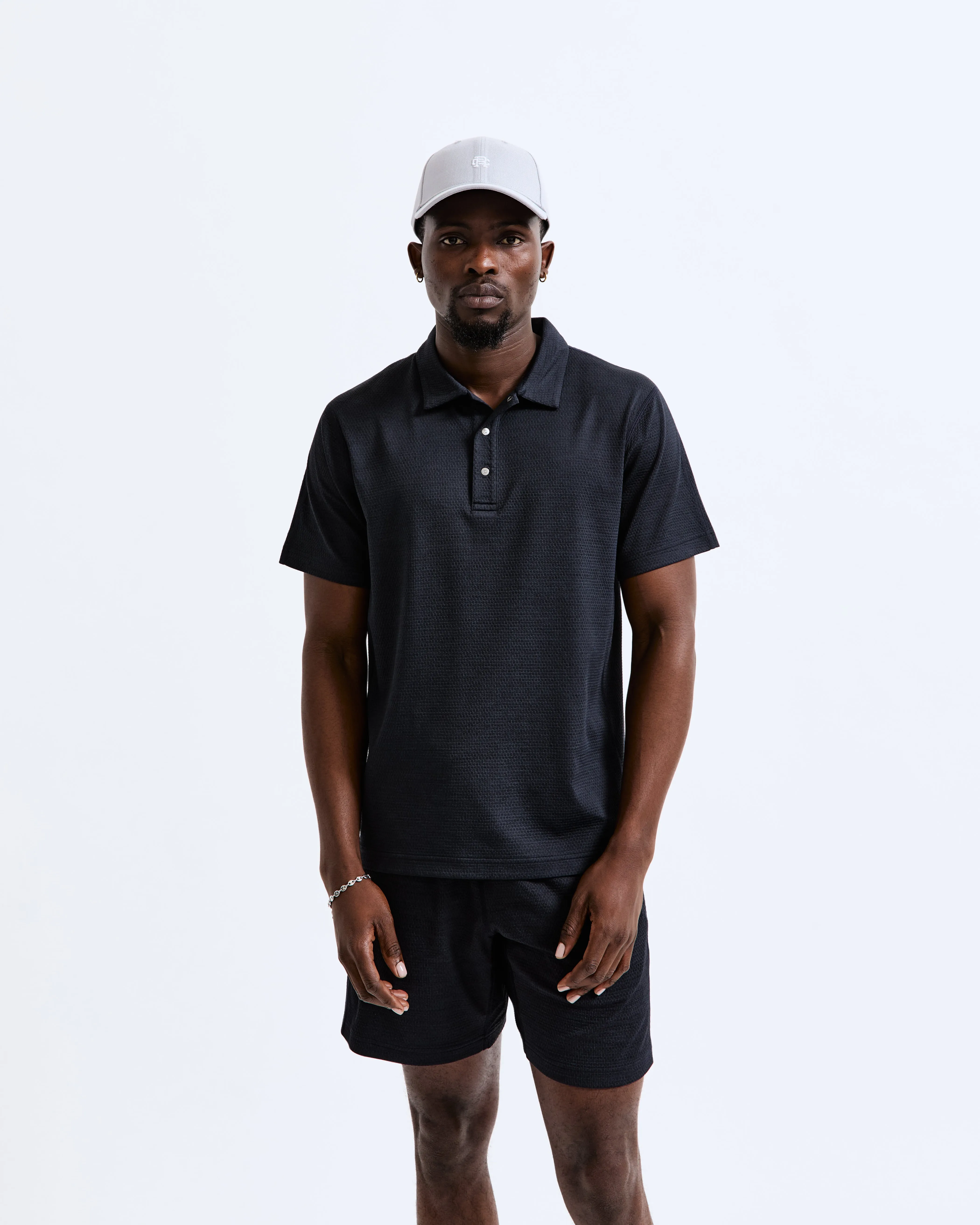 Solotex Mesh Tiebreak Polo sold by Reigning Champ product image thumbnail 2