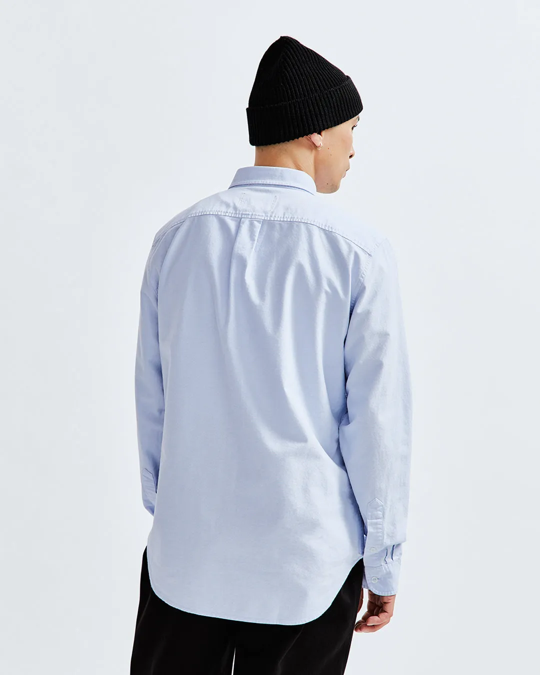 Cotton Oxford Windsor Standard Shirt - Vault sold by Reigning Champ product image thumbnail 4