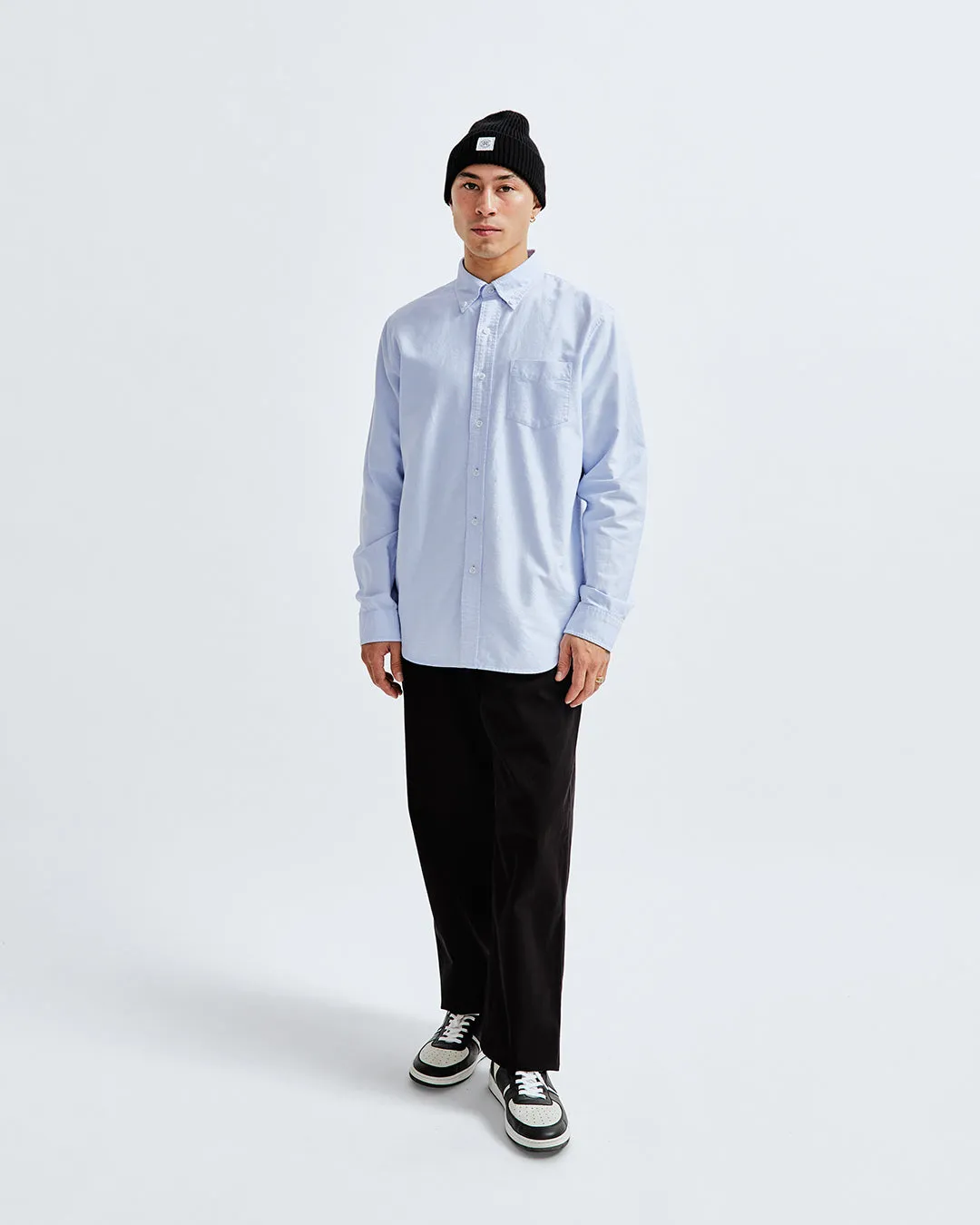 Cotton Oxford Windsor Standard Shirt - Vault sold by Reigning Champ product image thumbnail 5